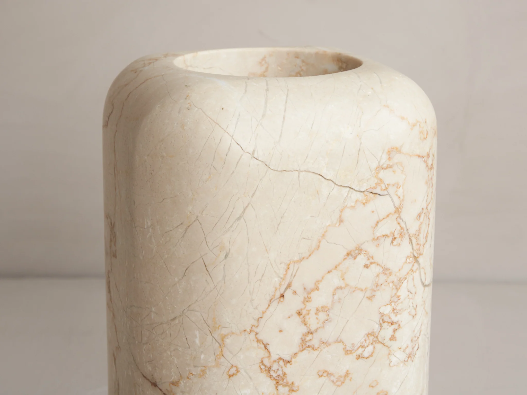 MICHAËL VERHEYDEN TONDO VASE MEDIUM / BOTTICINO Ø5.5" x H11" - Image 2