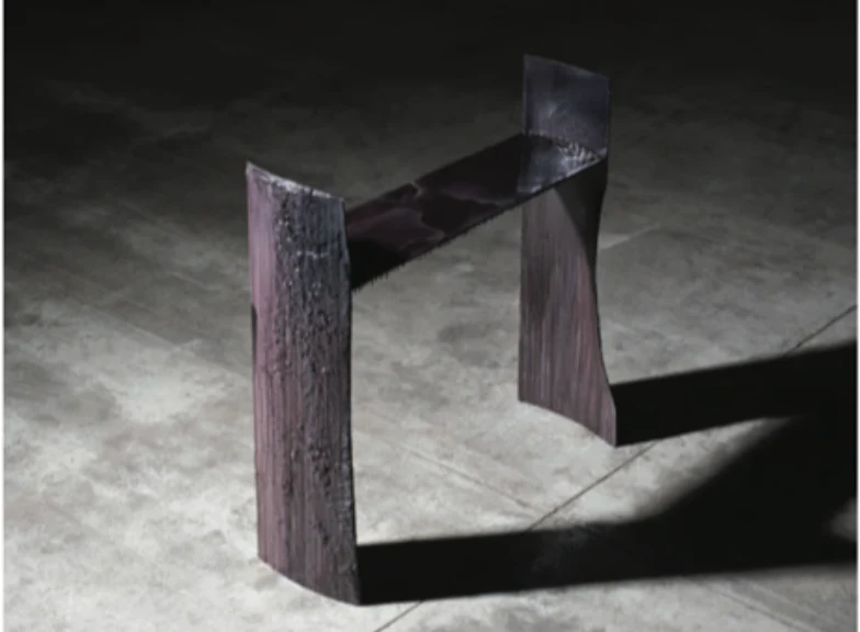 MIDDERNACHT & ALEXANDER CONSOLE / ASH VIOLET L45.6" x D12" x H47.6"