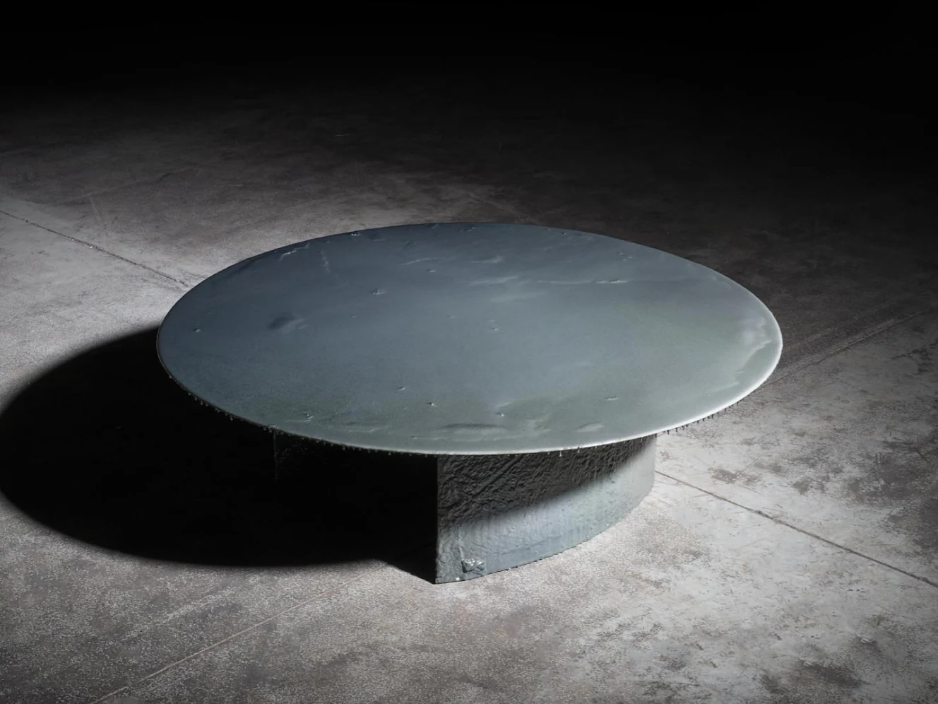 MIDDERNACHT & ALEXANDER LOW TABLE / DUSTY SHORE Ø45.7" x H13.65"