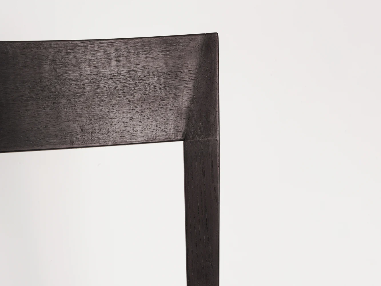 NON-STANDARD GEOMETER DINING CHAIR  D16" x W17.7" x H32" x SH18.5" - Image 3