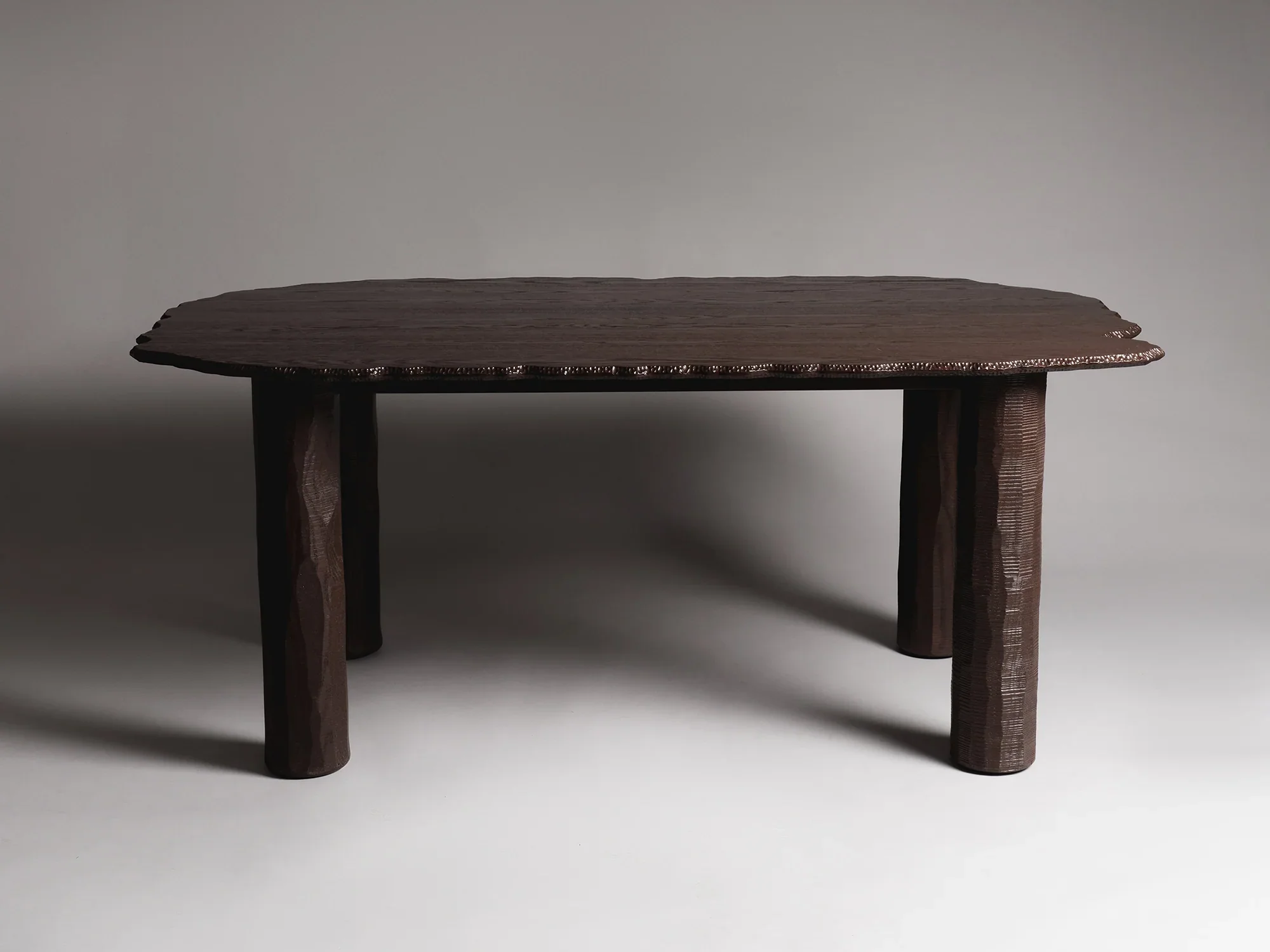 ŌMBIA STUDIO MARE DINING TABLE L72" x D42" x H29" - Image 2