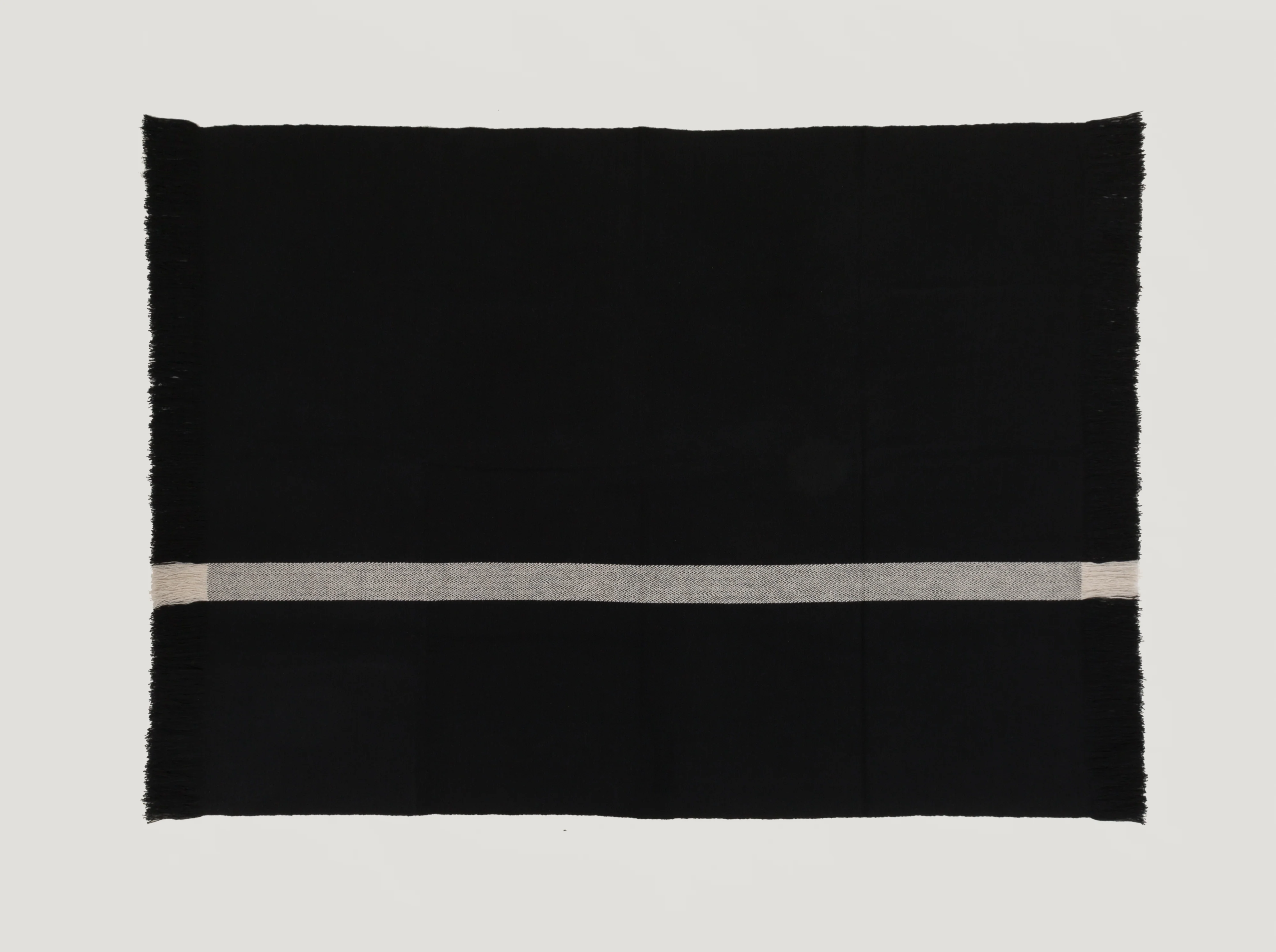 OTHERWAYS BLACK YAK THROW L78" x W58.5" - Image 3