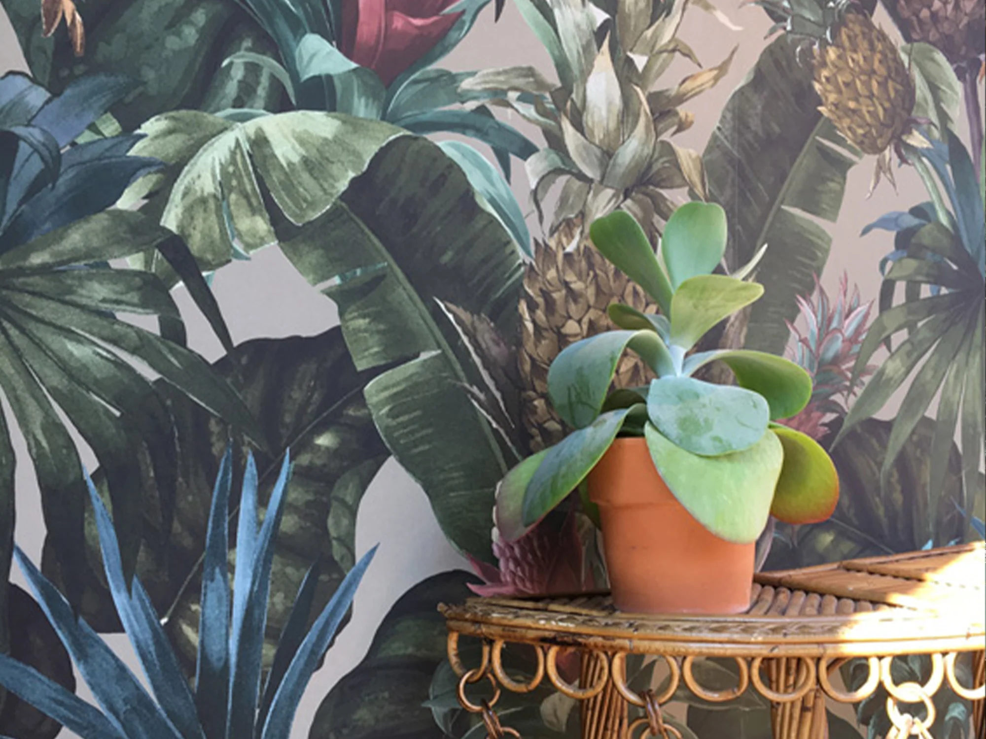PASCALE RISBOURG TROPICAL PINEAPPLE WALLPAPER - Image 6