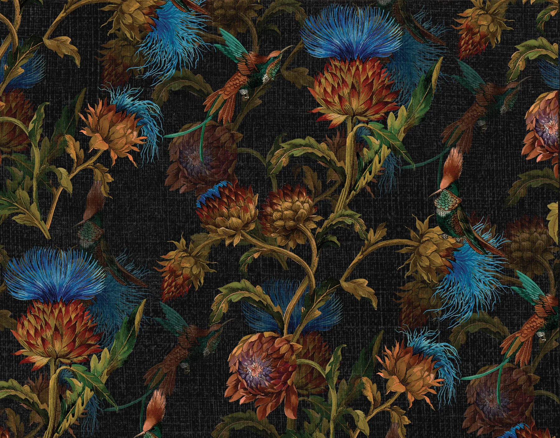 PASCALE RISBOURG WILD ARTICHOKES WALLPAPER - Image 3
