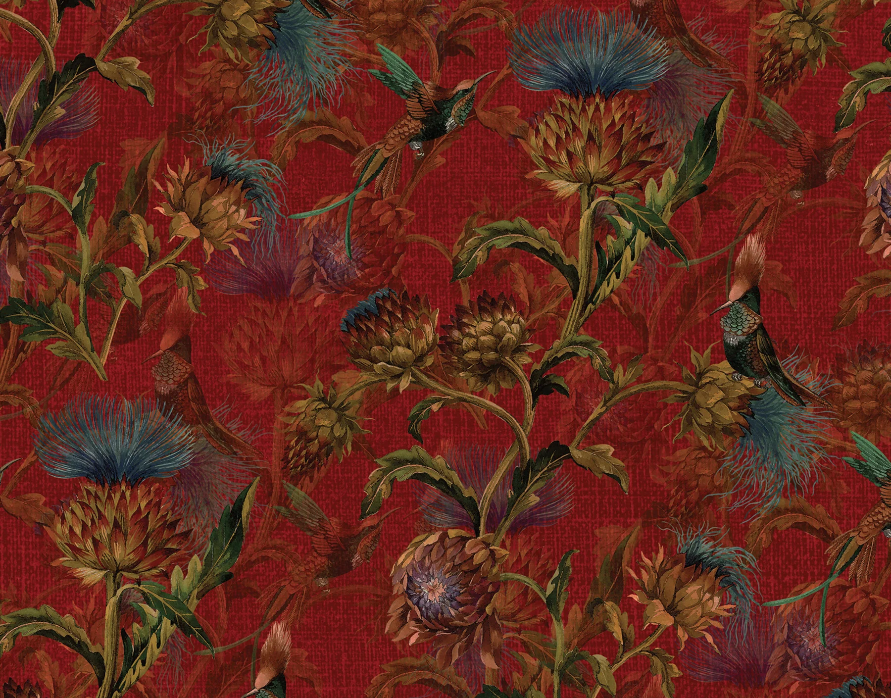 PASCALE RISBOURG WILD ARTICHOKES WALLPAPER - Image 5
