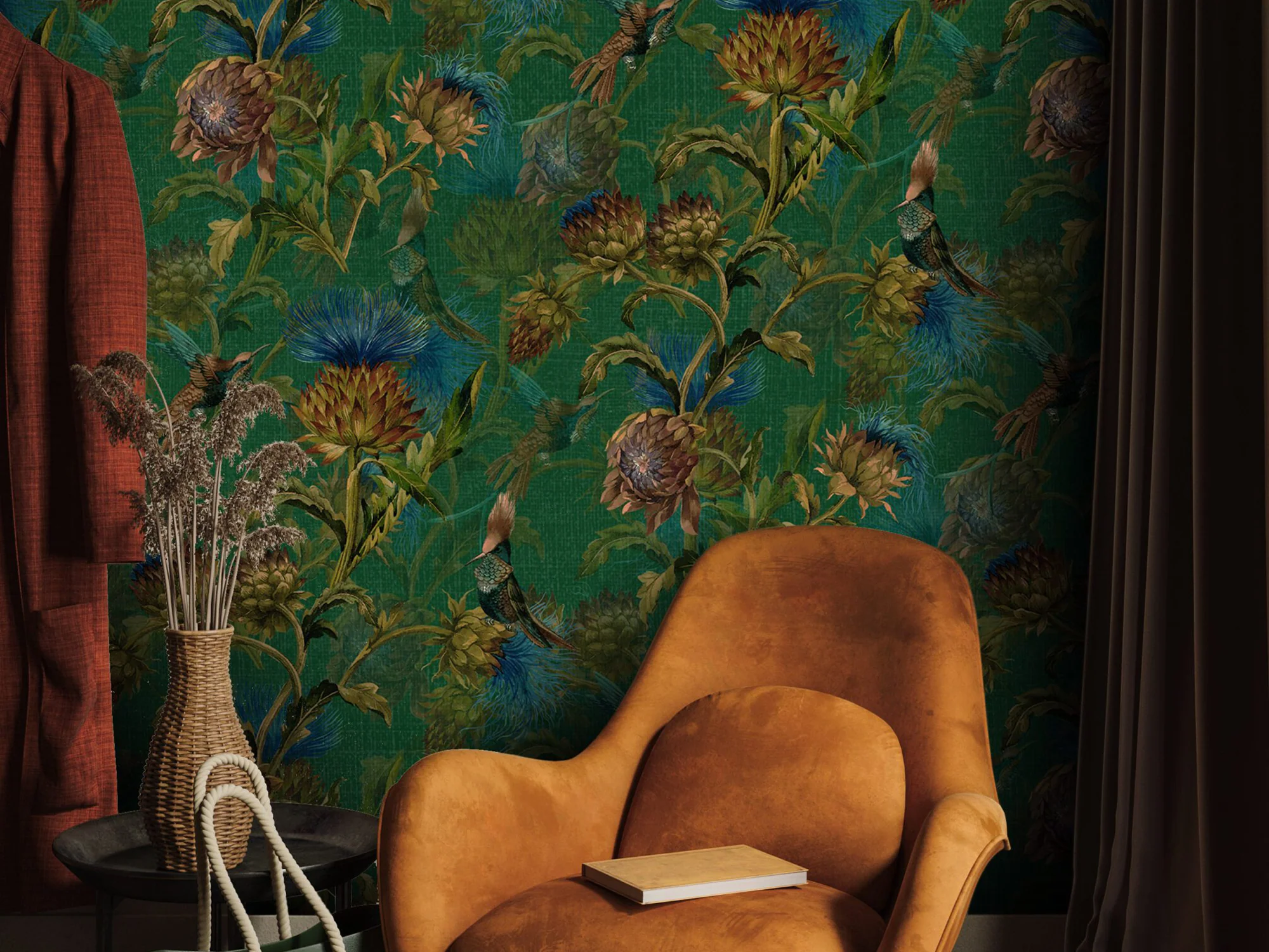 PASCALE RISBOURG WILD ARTICHOKES WALLPAPER - Image 7