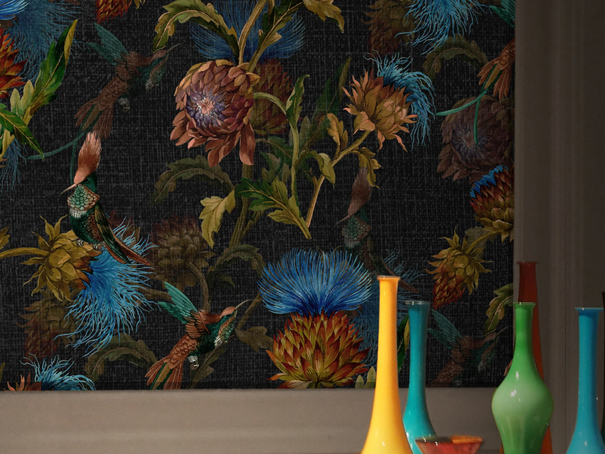 PASCALE RISBOURG WILD ARTICHOKES WALLPAPER - Image 9
