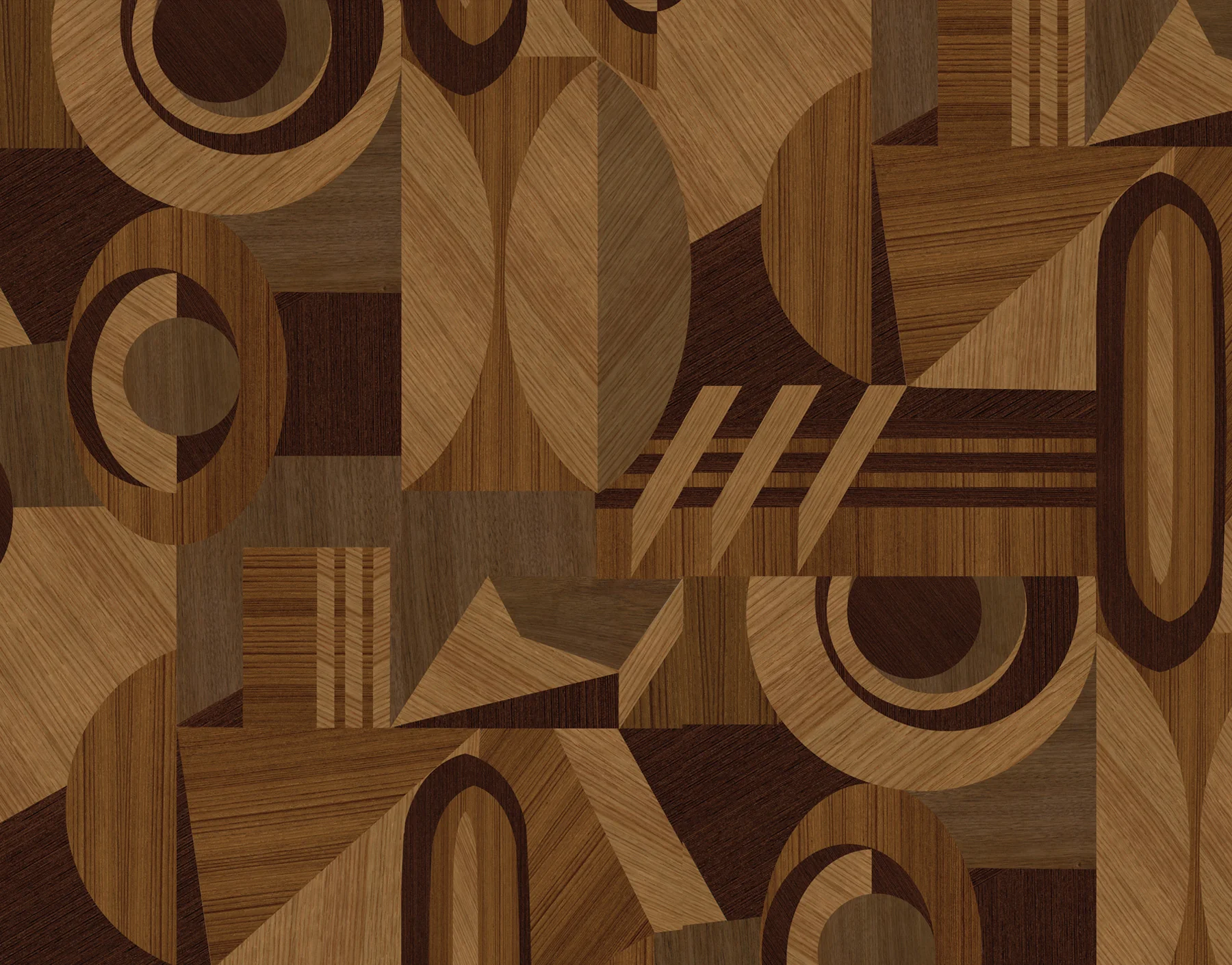 PASCALE RISBOURG XXL MARQUETRY WALLPAPER - Image 3