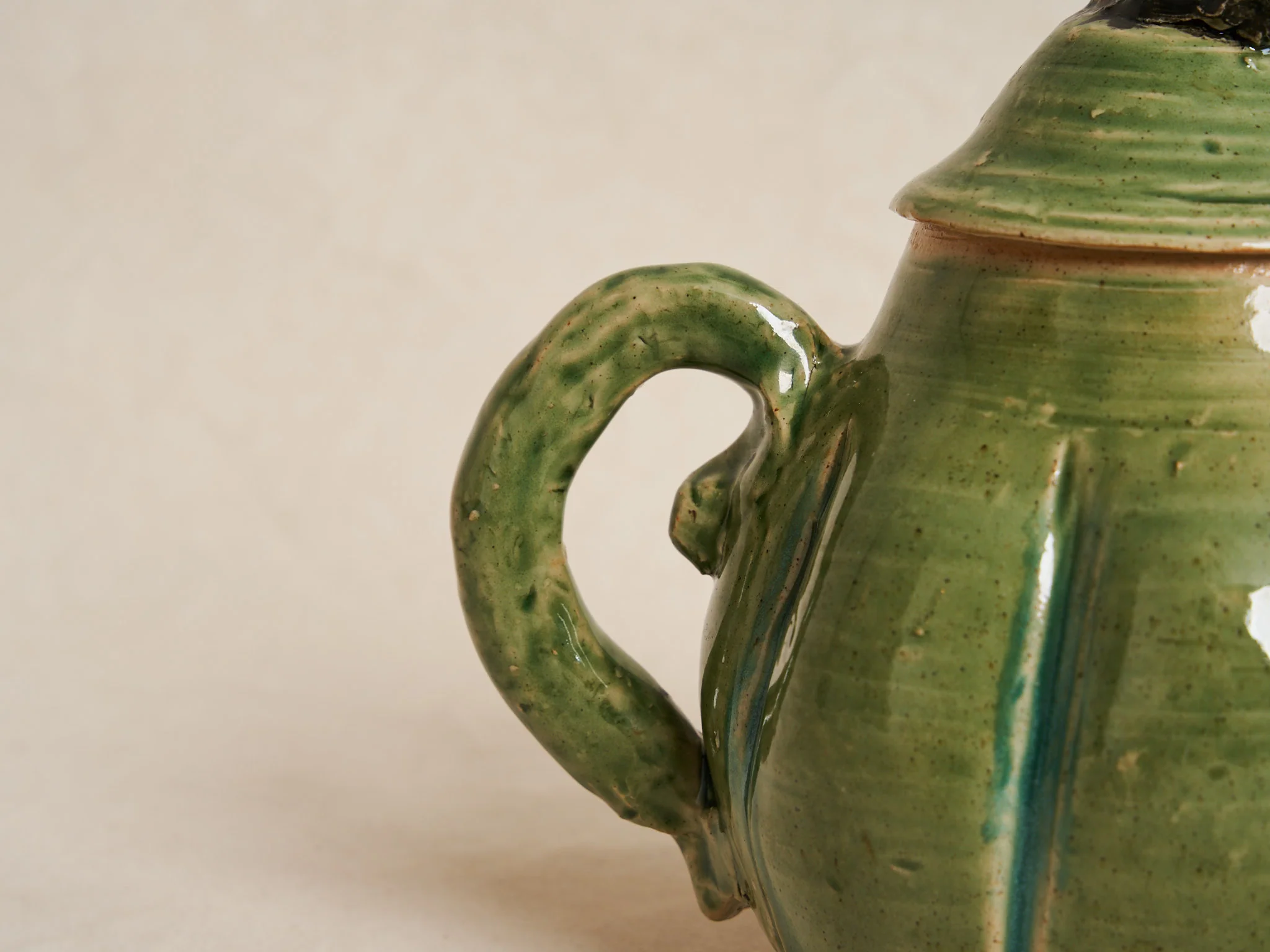 PAT SCHOENFELD TEAPOT WITH FROG Ø6" x H8" - Image 3