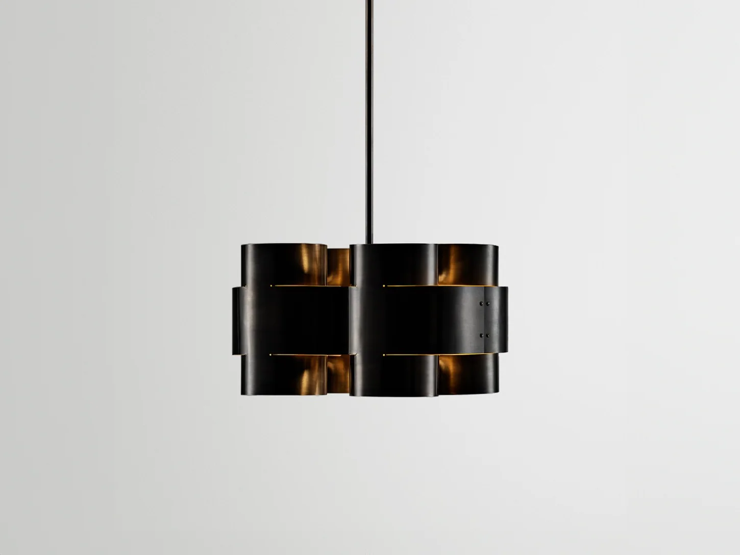 PAUL MATTER PLUS FOUR CHANDELIER W19" x H10" x D13"