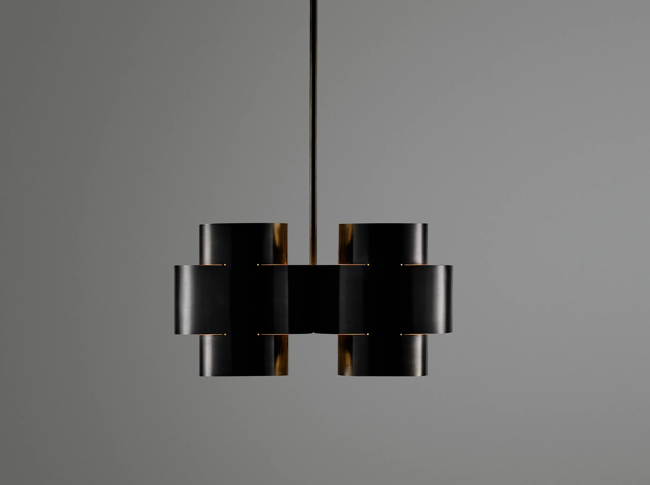 PAUL MATTER PLUS FOUR CHANDELIER W19" x H10" x D13" - Image 2