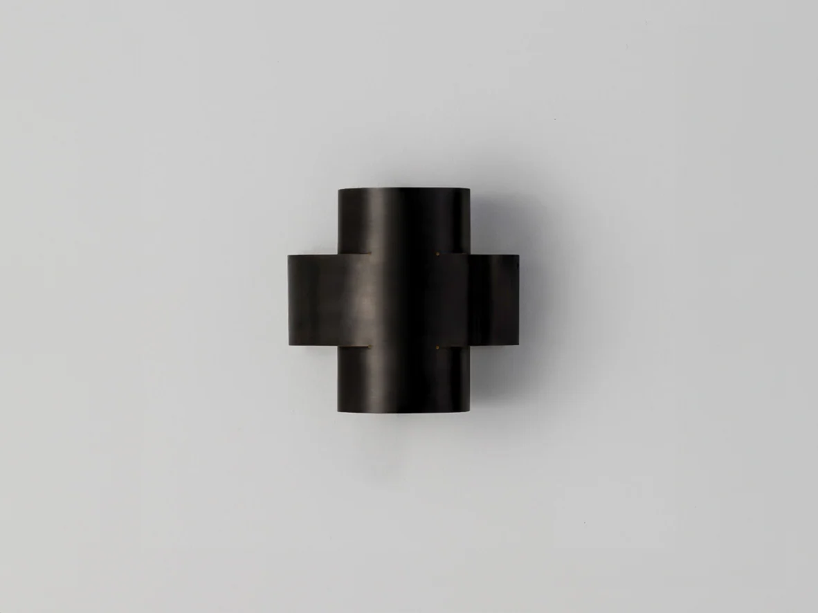 PAUL MATTER PLUS ONE SCONCE / SMALL W6.5" X H6.6" X D4"
