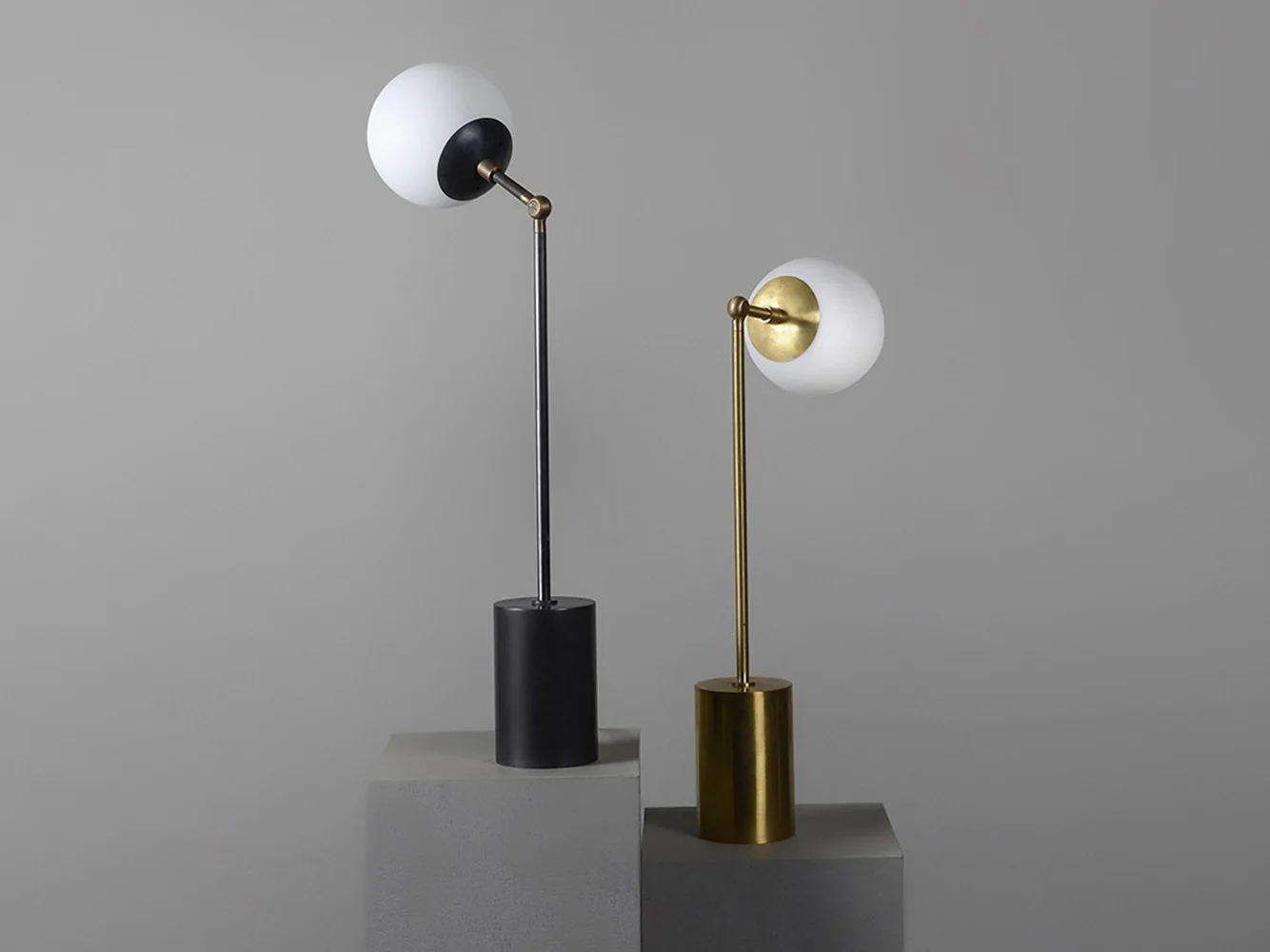 PAUL MATTER TANGO TABLE GLOBE LAMP H29.7" x Ø6" - Image 2