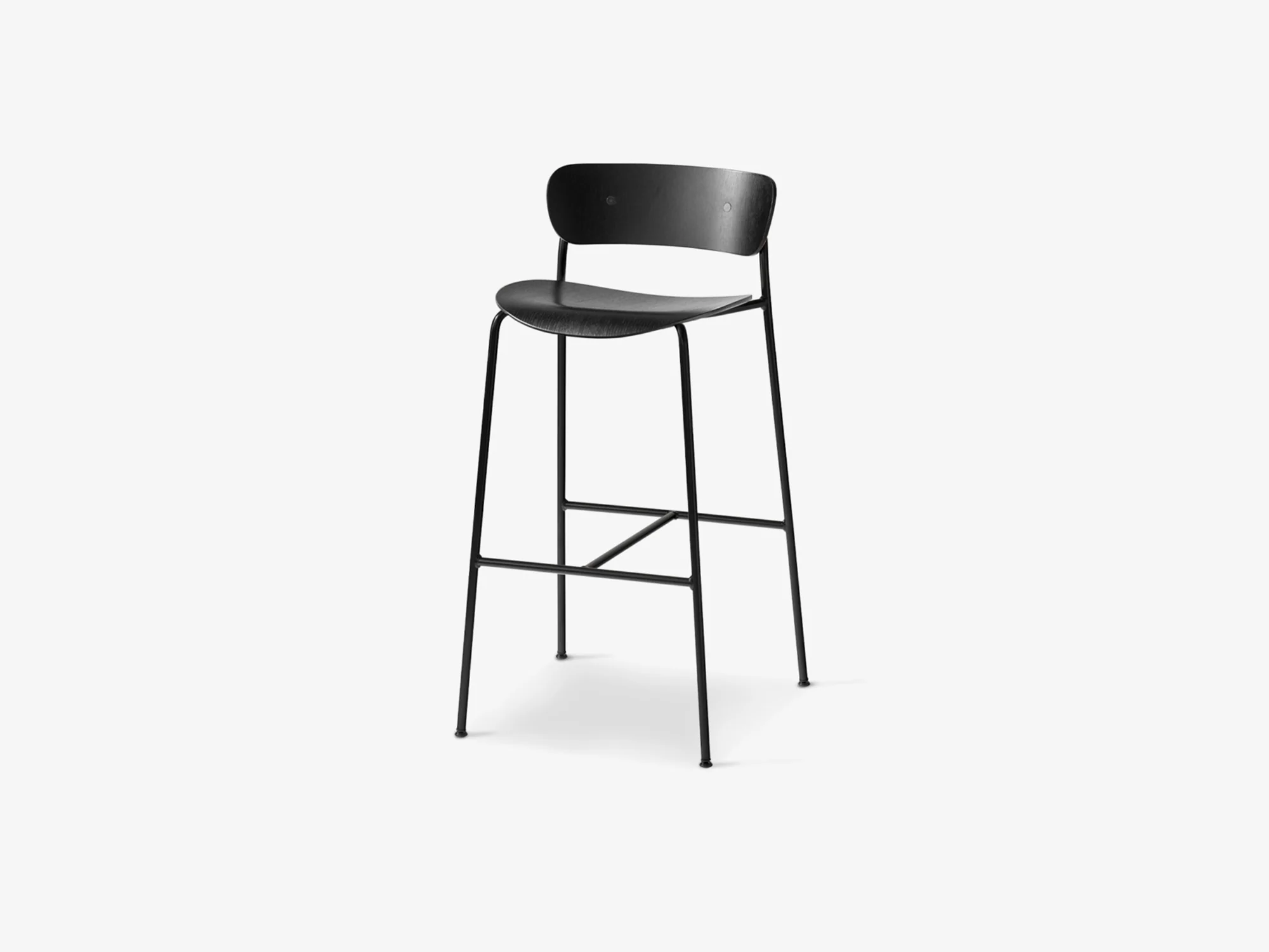 &TRADITION ANDERSSEN & VOLL AV9 PAVILLION BAR STOOL H37.4" x W20.5" x D19.7" x SH29.5" - Image 3