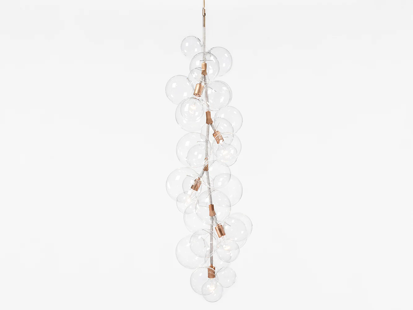 PELLE X-TALL BUBBLE CHANDELIER  H60" x Ø18"