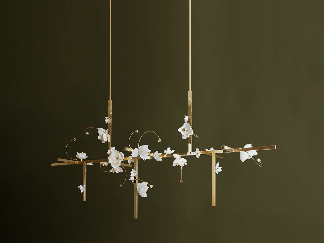 PELLE LURE CHANDELIER 12 L150" x D60" x H66" - Image 2