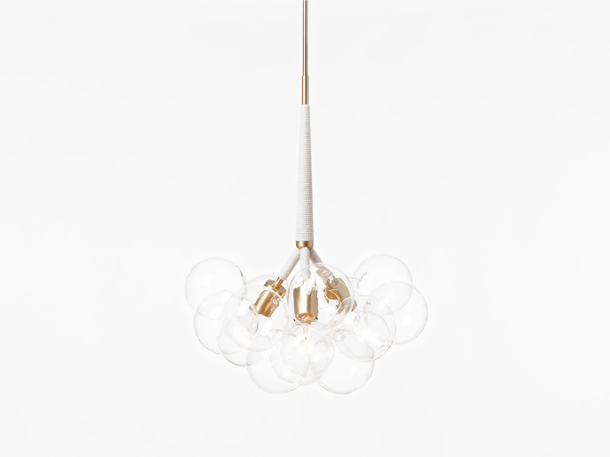 PELLE BUBBLE CHANDELIER / ORIGINAL H22" x Ø18"