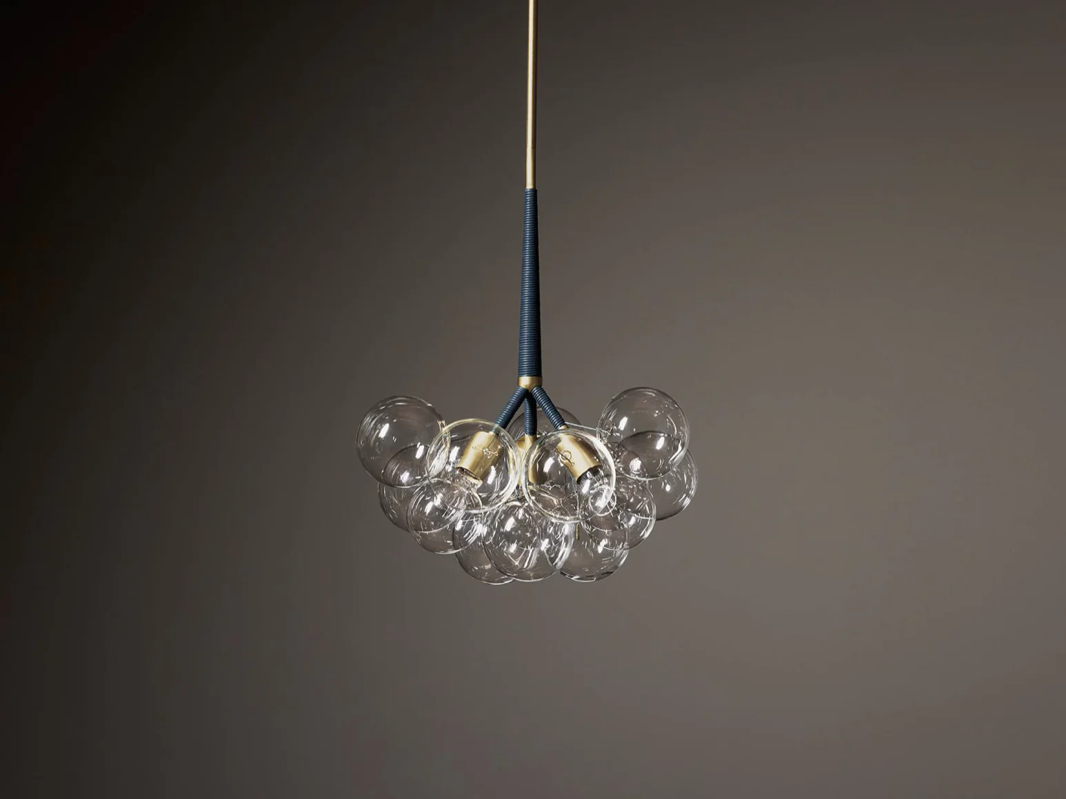 PELLE BUBBLE CHANDELIER / ORIGINAL H22" x Ø18" - Image 2