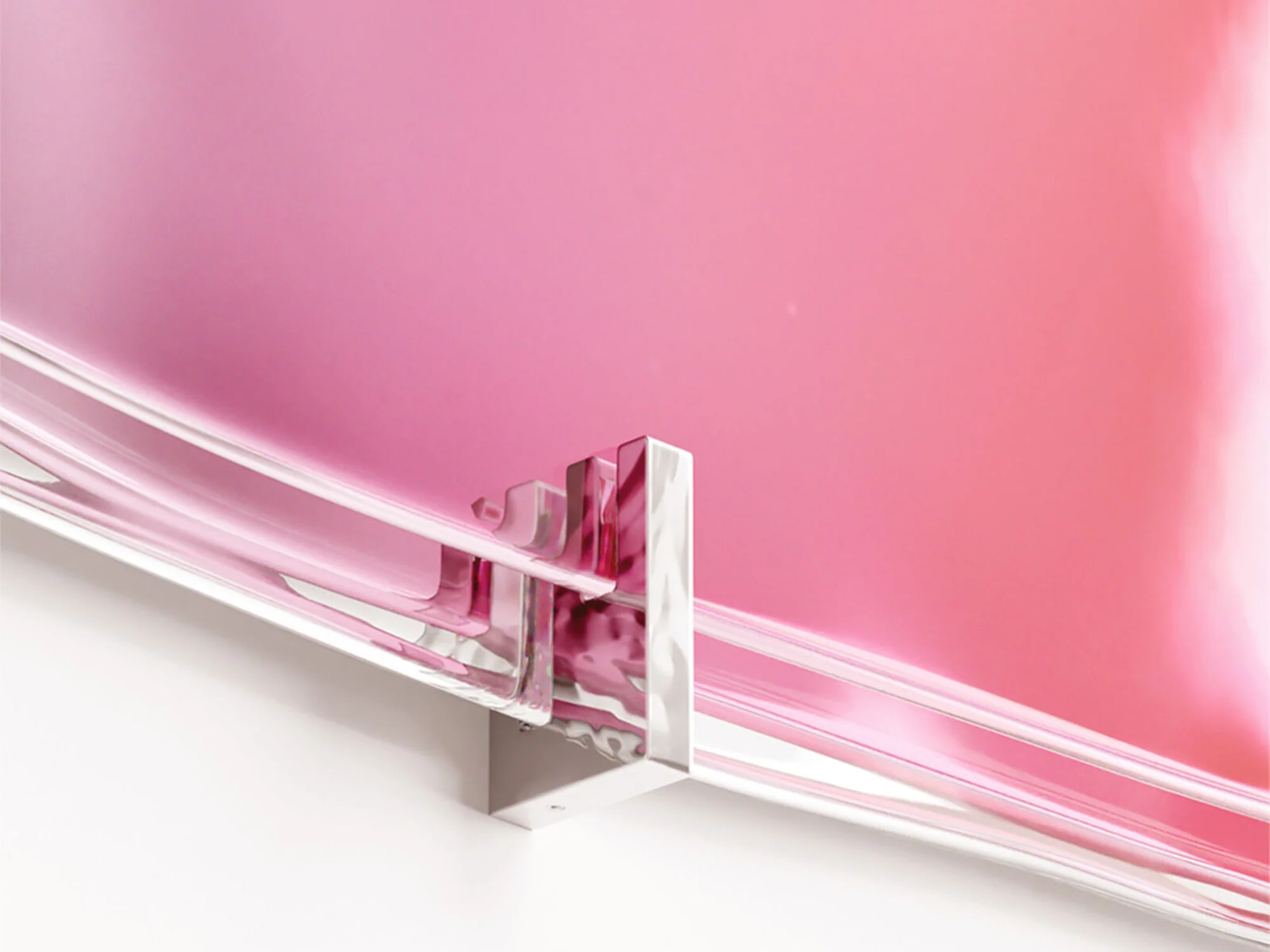 ANALOG BIRGITTA HOMBURGER INITÏ MIRROR / PINK W26" x H36" - Image 5