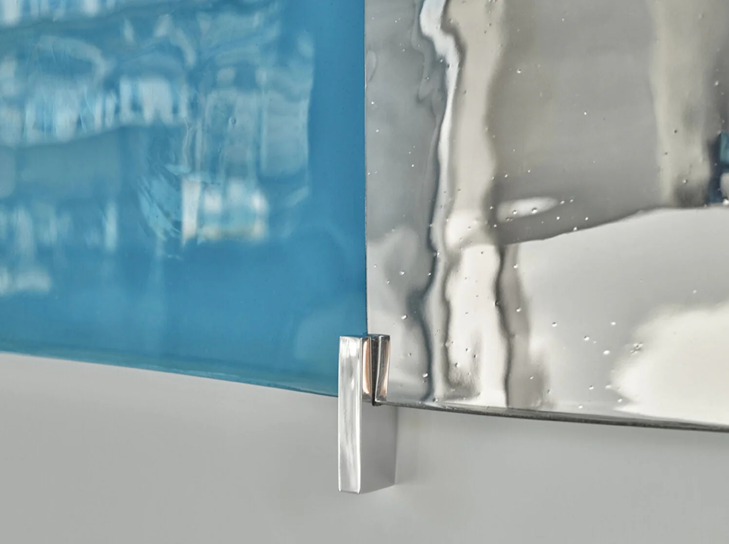 ANALOG BIRGITTA HOMBURGER INITÏ MIRROR / BLUE W26" x H36" - Image 3
