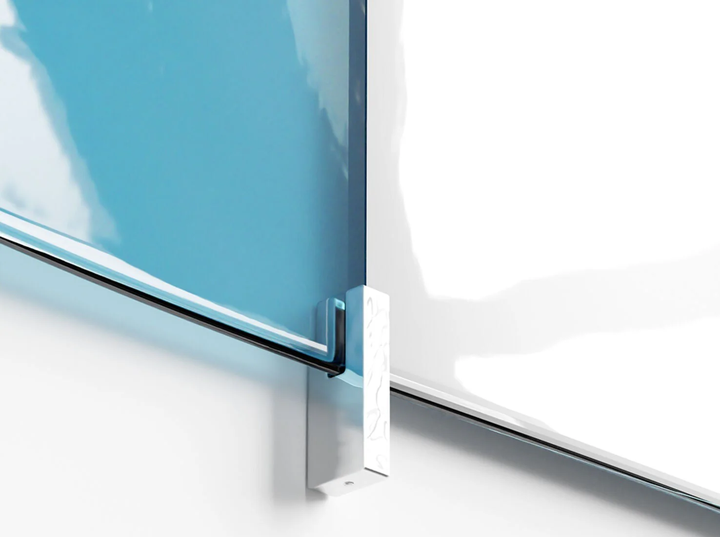 ANALOG BIRGITTA HOMBURGER INITÏ MIRROR / BLUE W26" x H36" - Image 5