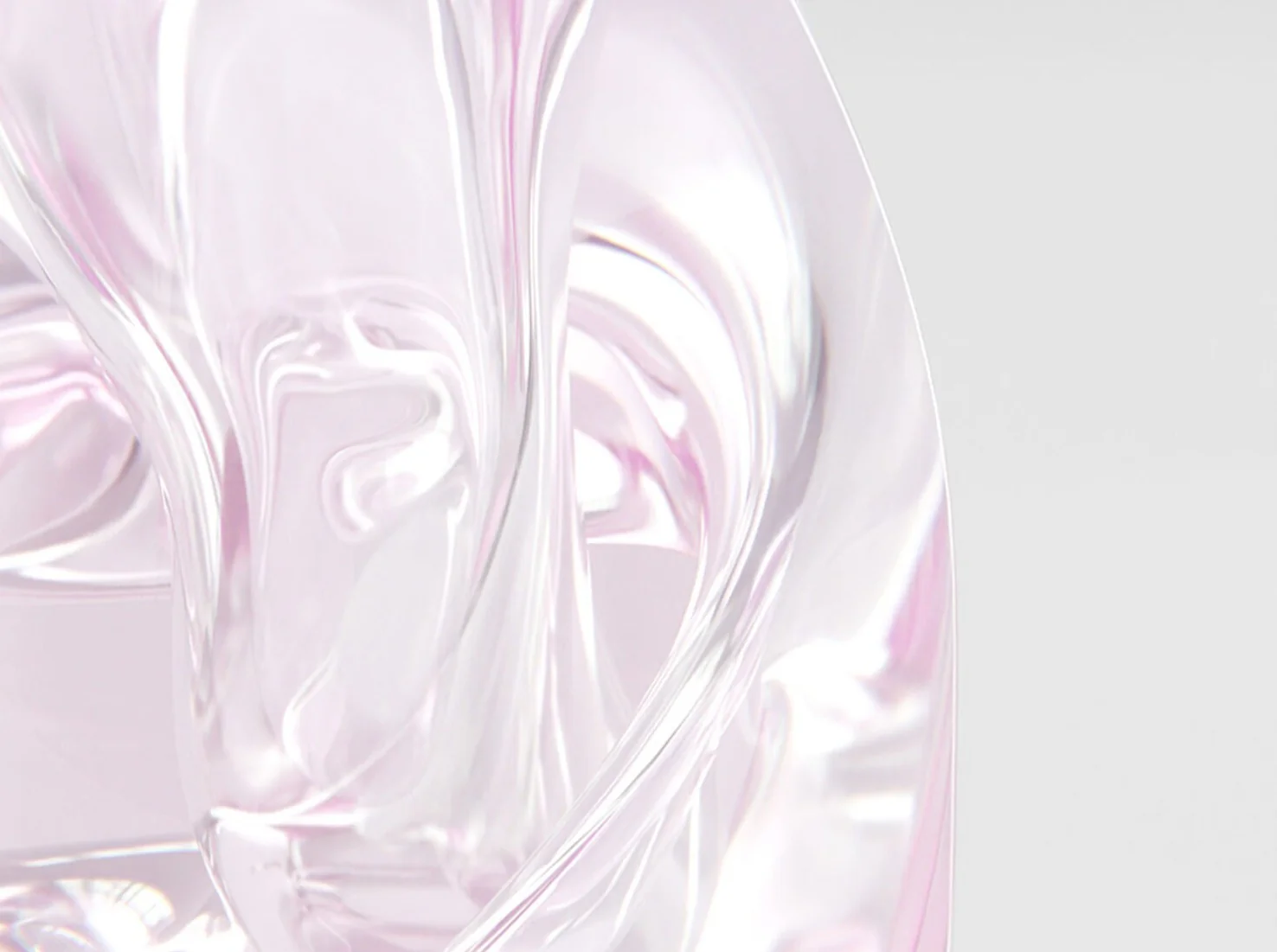 ANALOG OMAM DRY VASE / ROSÉ Ø6.6" x H11.8" - Image 2