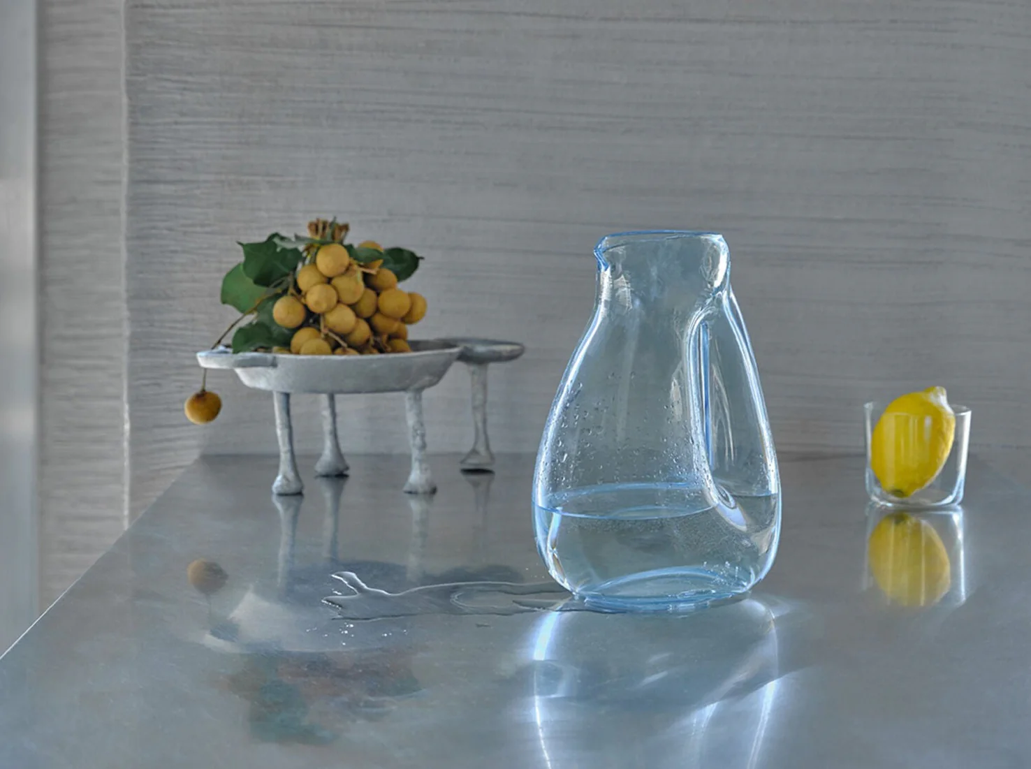 ANALOG SOBO JUG / CAPRI BLUE W6" x D4" x H9.4" - Image 5