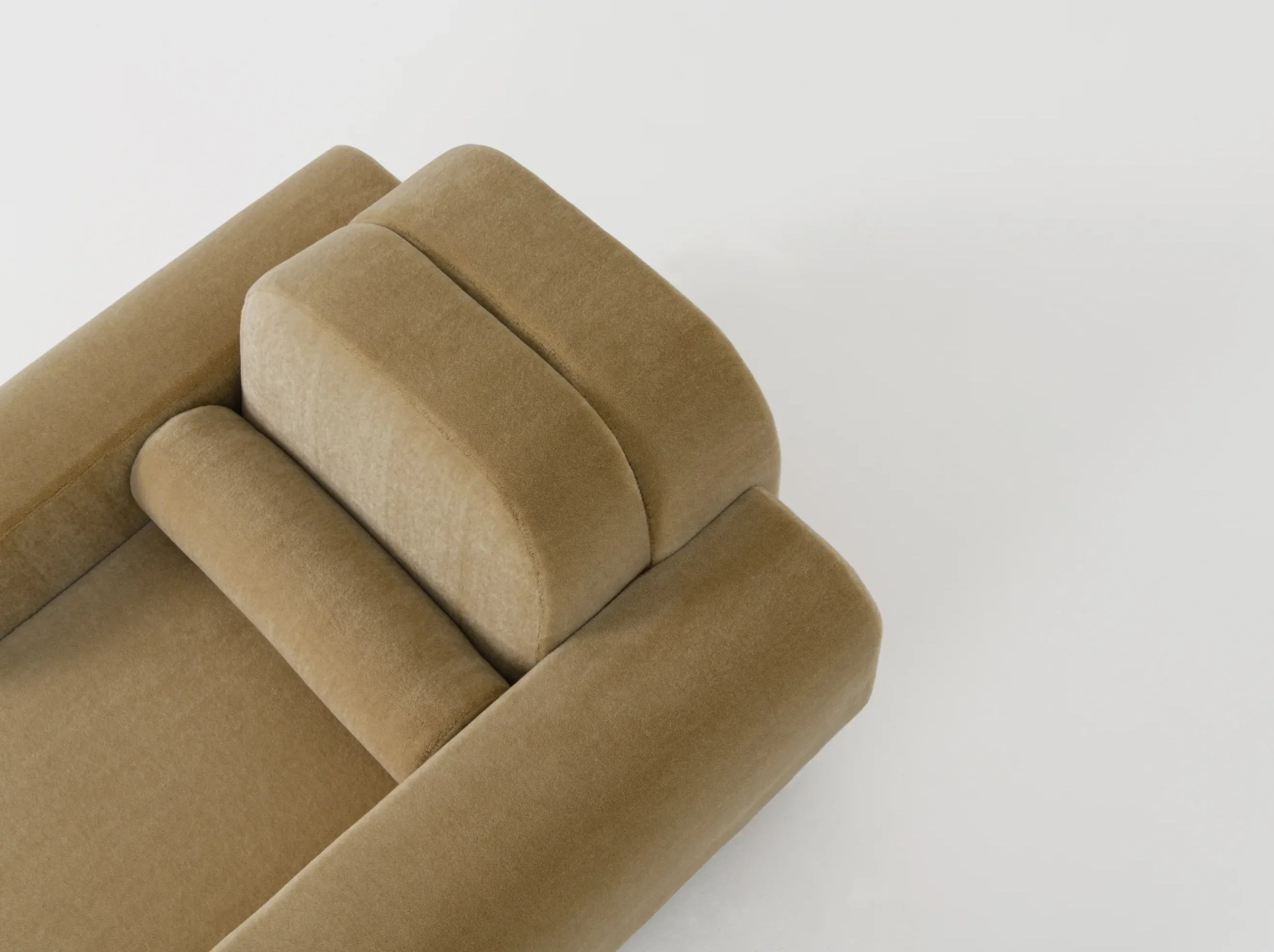 PIERRE AUGUSTIN FUMOIR ARMCHAIR VELVET L37" x D37" x H37" - Image 4