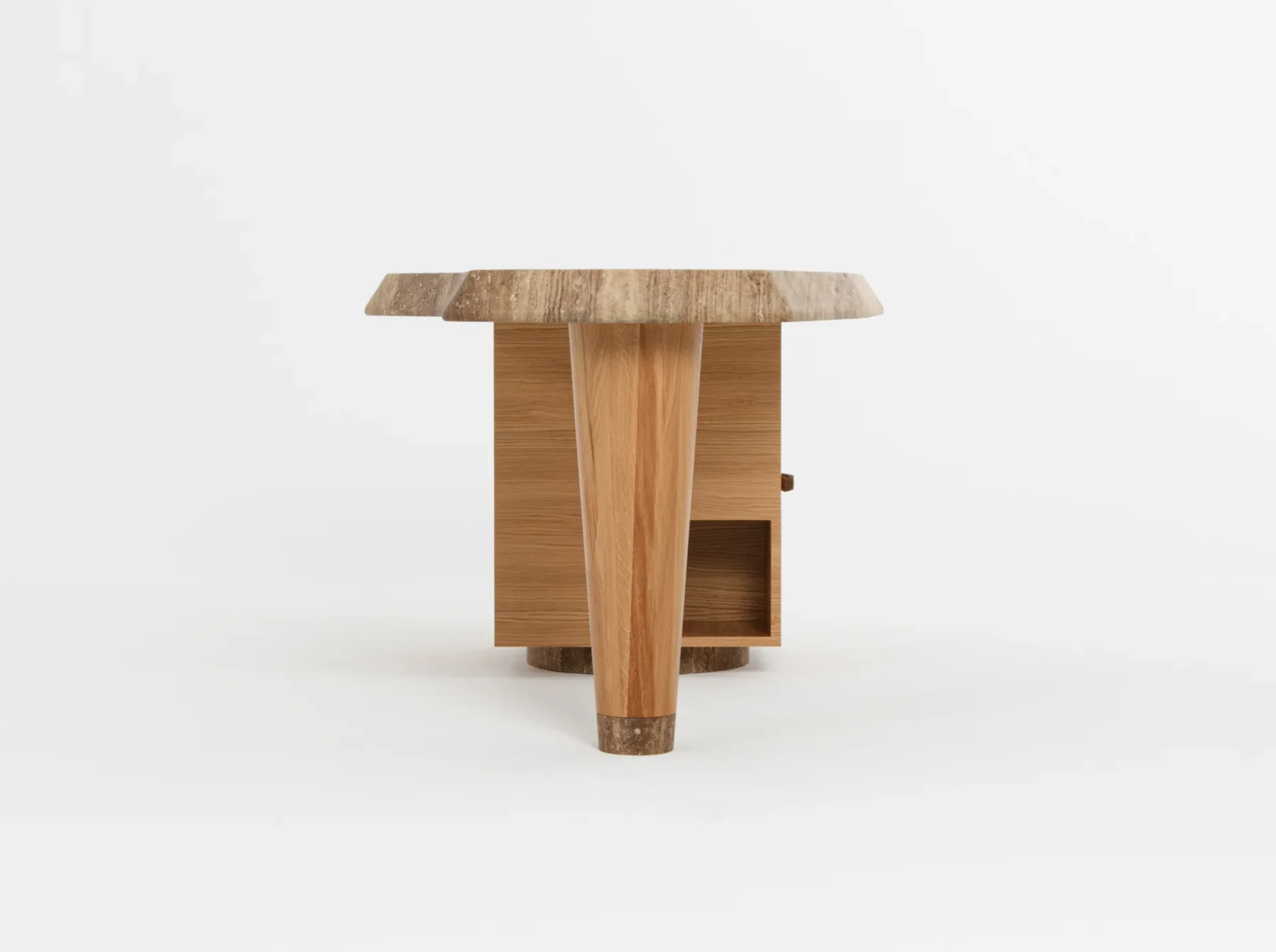 PIERRE AUGUSTIN ROSE ATLAS DESK L71" x D39" x H30" - Image 4