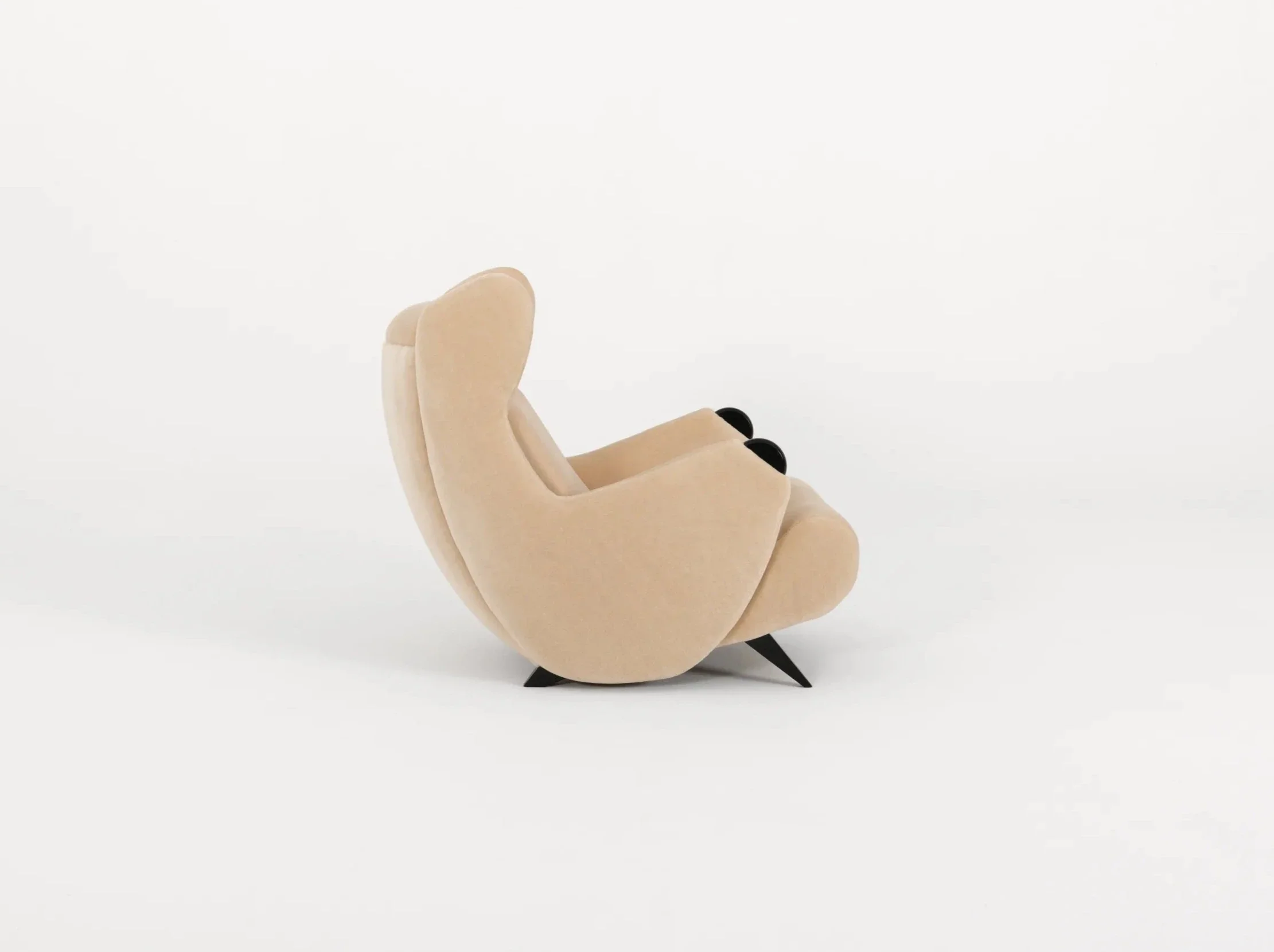 PIERRE AUGUSTIN ROSE CADILLAC CHAIR L26.8" x D40.9" x H36.6" - Image 2