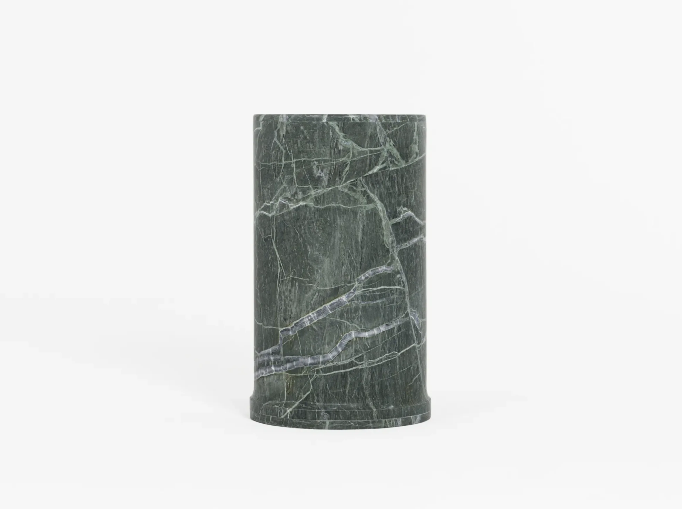 PIERRE AUGUSTIN ROSE COLUMN 75 / TAIGA MARBLE Ø17" x 29.5"