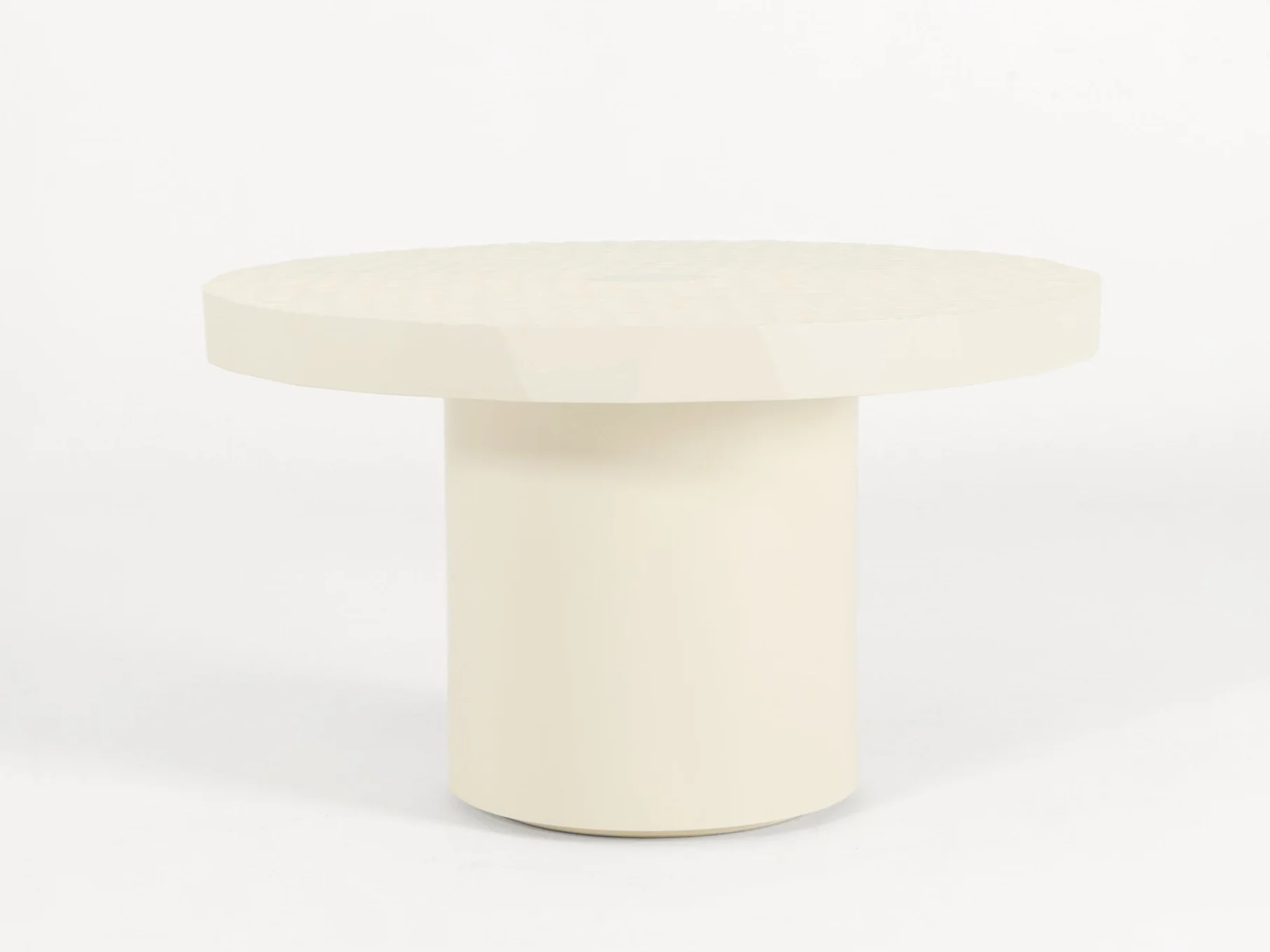 PIERRE AUGUSTIN ROSE CRAFT DINING TABLE 130 Ø51.2" x H29.9"