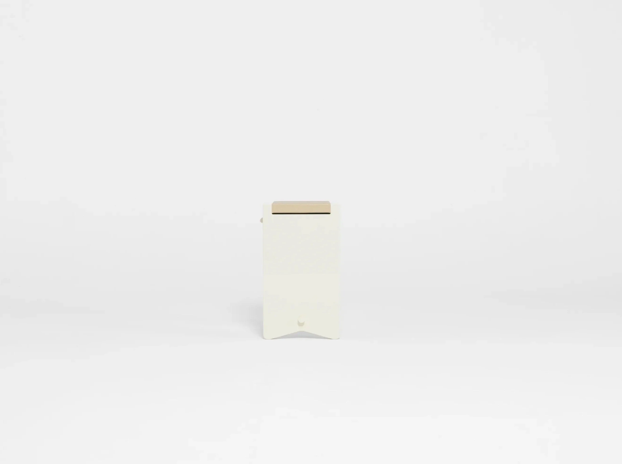 PIERRE AUGUSTIN ROSE DEHLOS BEDSIDE TABLE LACQUER W18" x D14" x H23.6" - Image 4