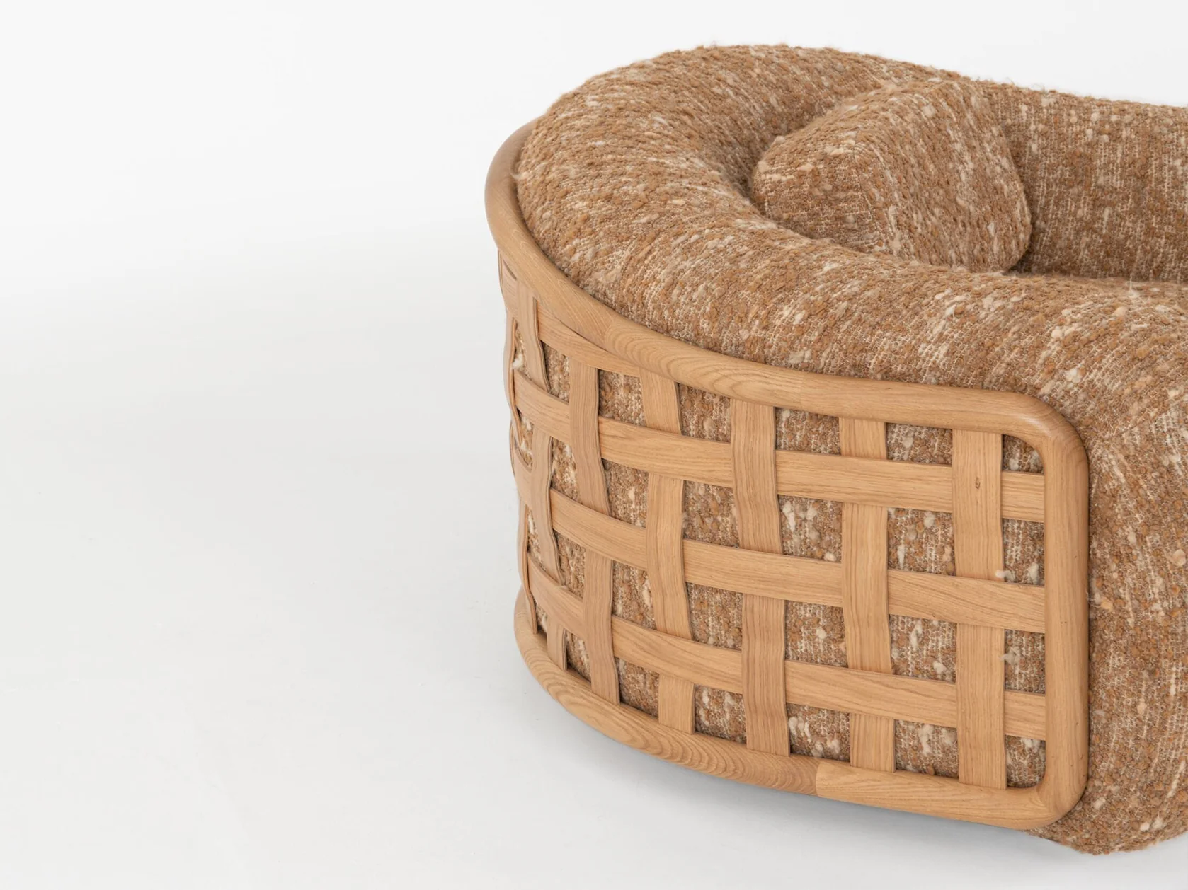 PIERRE AUGUSTIN ROSE GALILEO CLUB CHAIR W46.5" x D41.3" x H29.5" x SH16.5" - Image 5