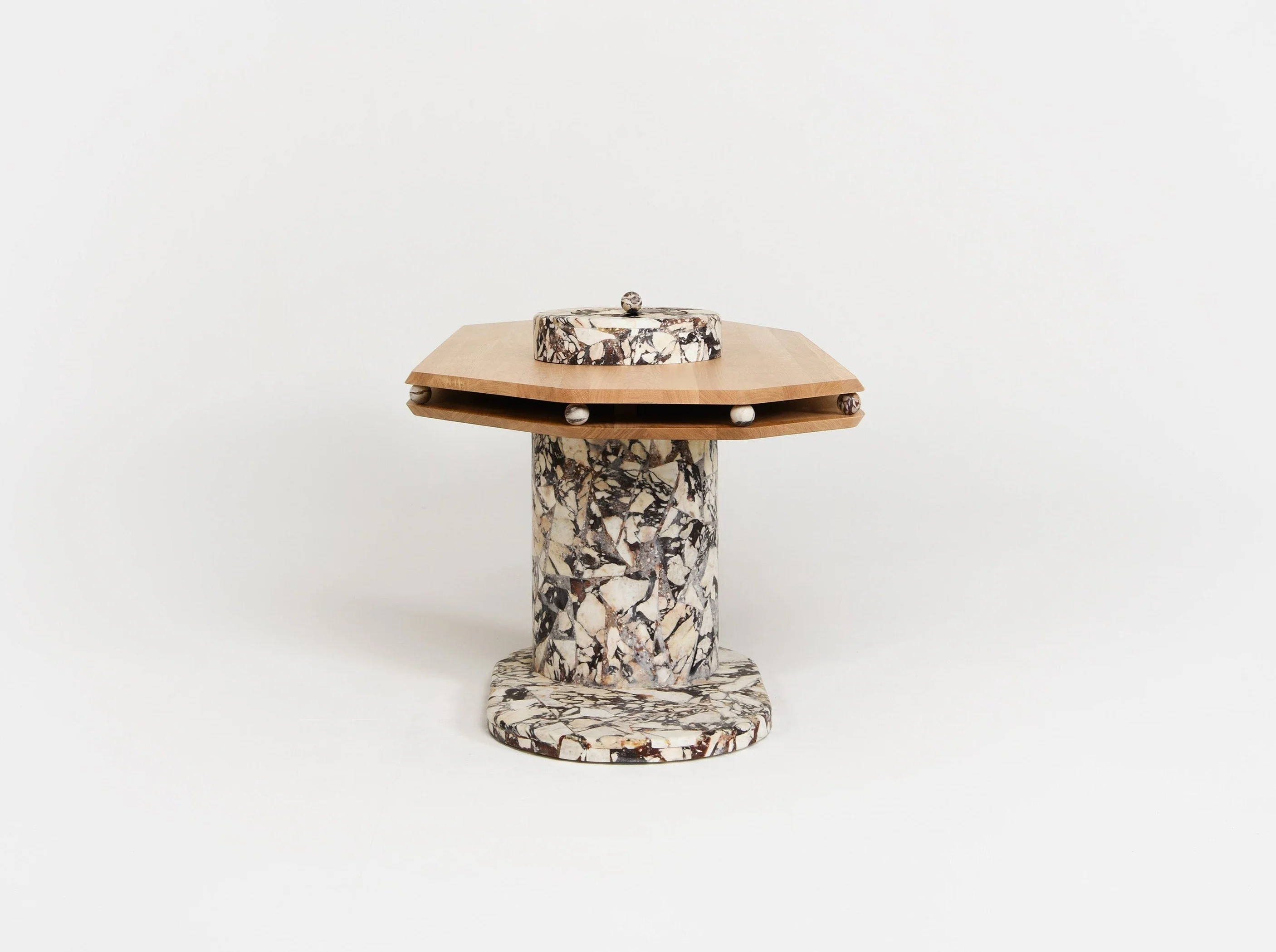 PIERRE AUGUSTIN ROSE OFFICIUM DESK  H30" x W94" x D39" - Image 4