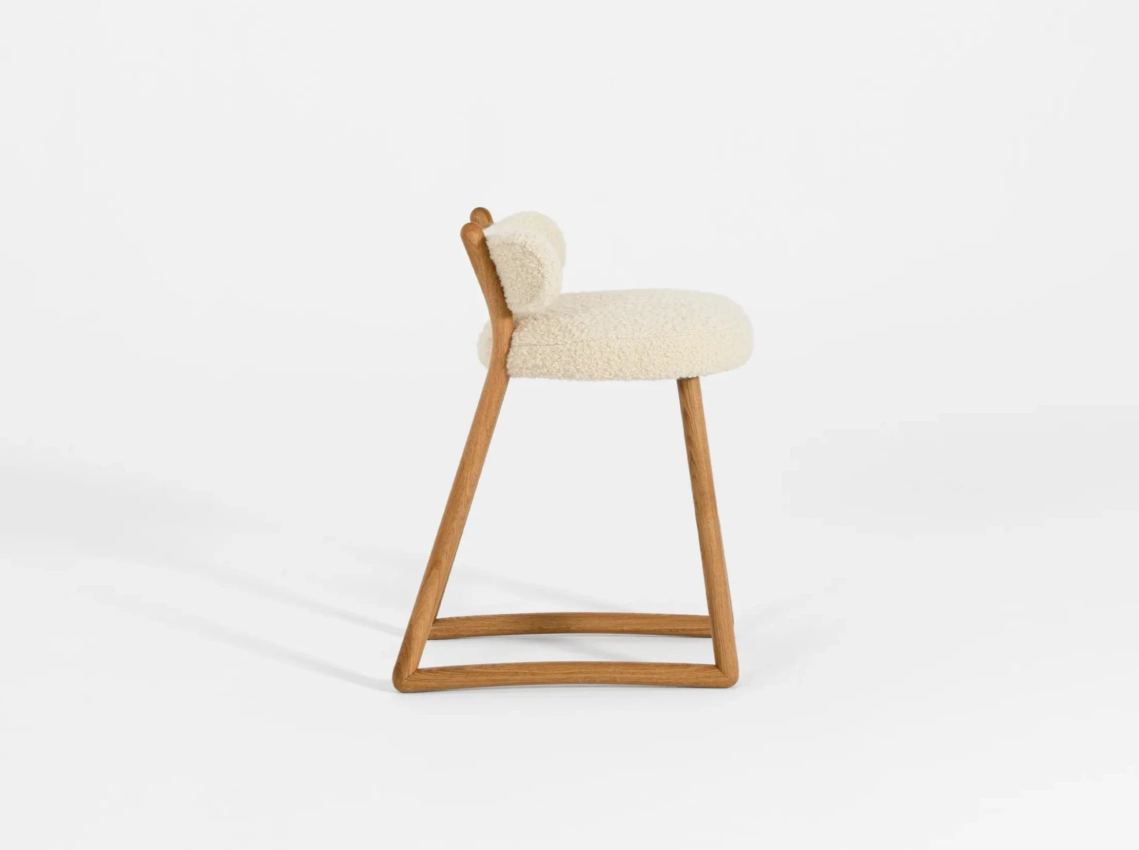 PIERRE AUGUSTIN ROSE POLUS 005 COUNTER STOOL H31.5" x D26.8" x W19.7" x SH23.6" - Image 3