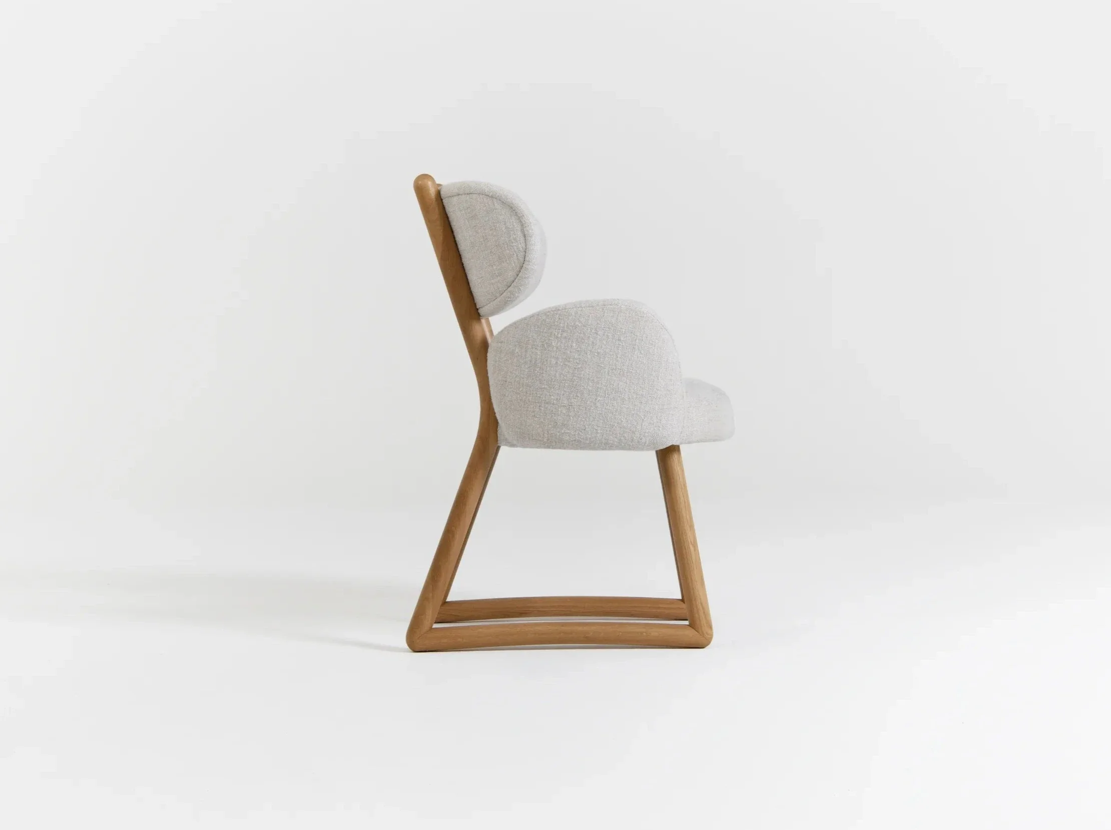 PIERRE AUGUSTIN ROSE POLUS 007 DINING ARMCHAIR H36.2" x D25.5" x W23.2" x SH18.5" x SW22.4" - Image 3