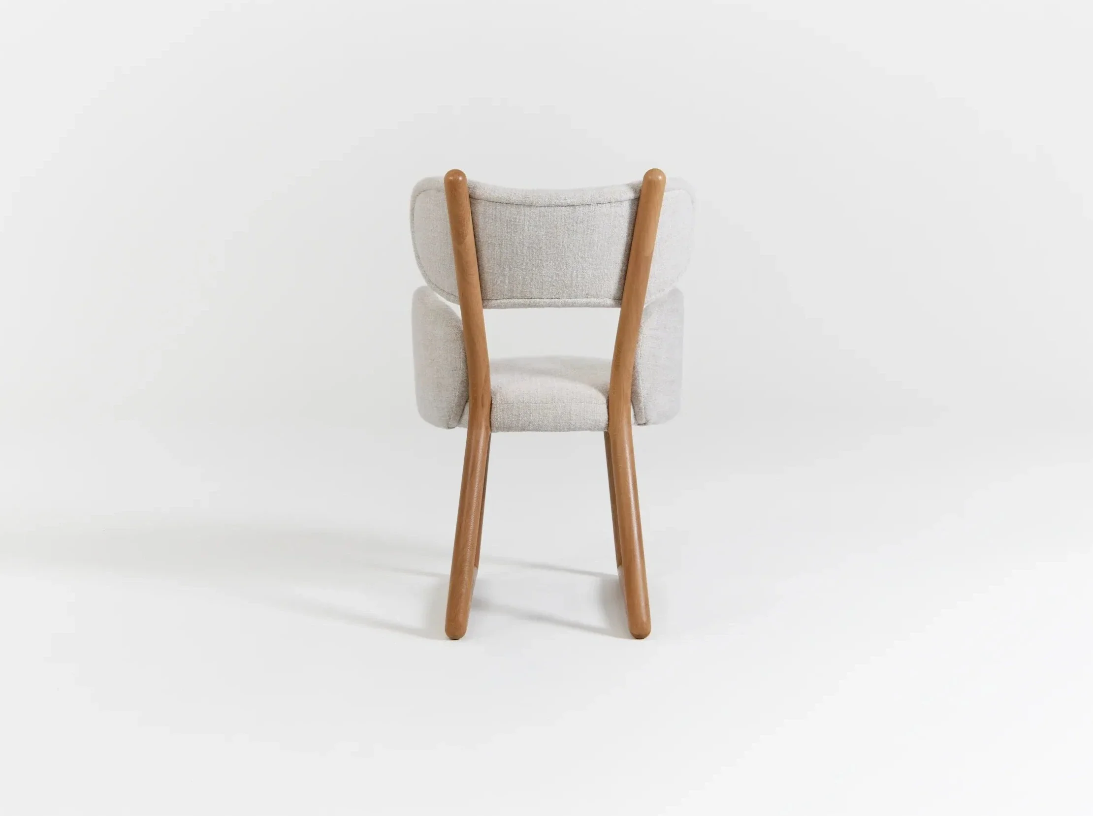 PIERRE AUGUSTIN ROSE POLUS 007 DINING ARMCHAIR H36.2" x D25.5" x W23.2" x SH18.5" x SW22.4" - Image 4
