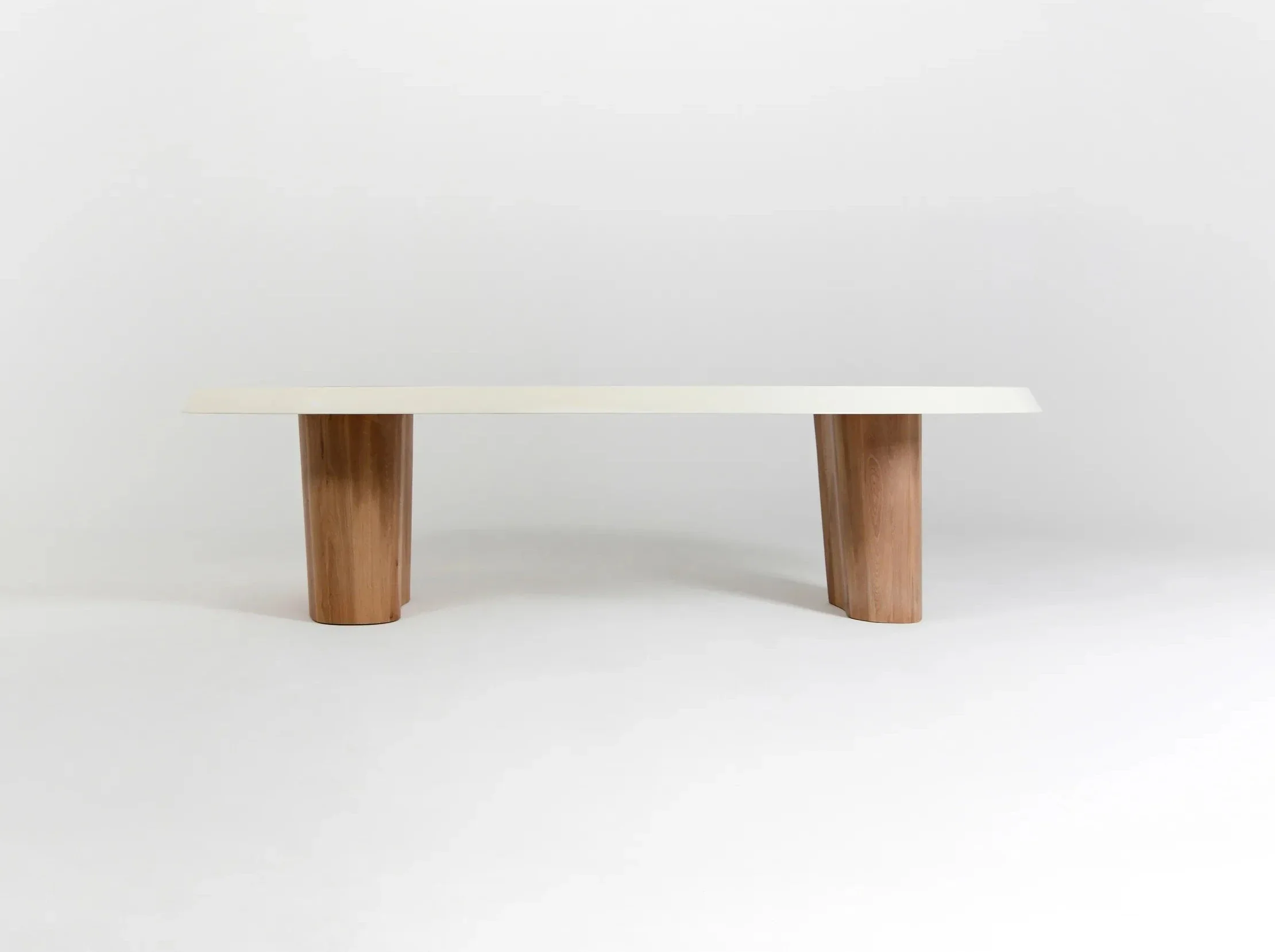 PIERRE AUGUSTIN ROSE SCALA 300 OAK DINING TABLE L118” x D63” x H30" - Image 3