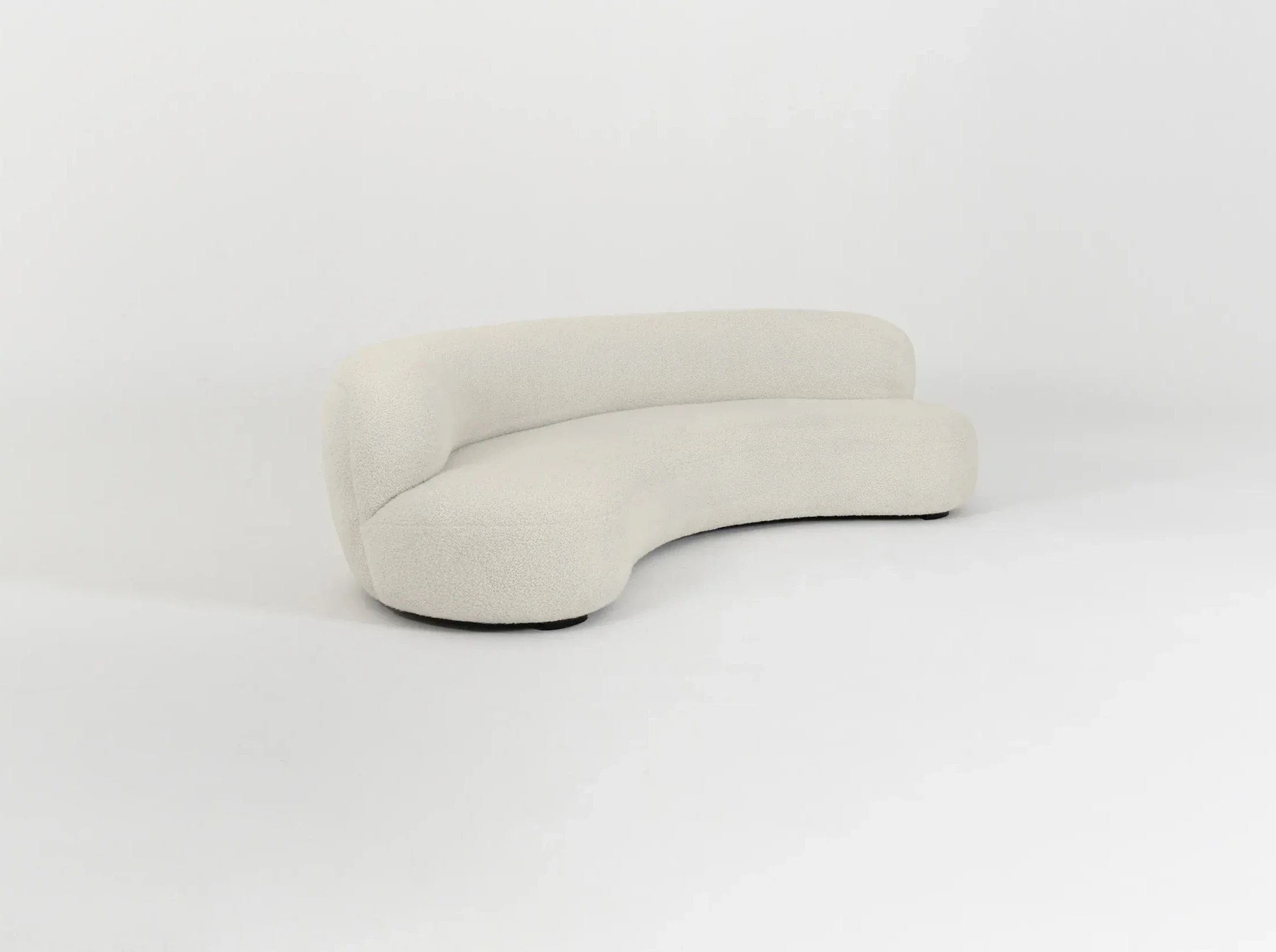 PIERRE AUGUSTIN ROSE CURVED SOFA - Image 3
