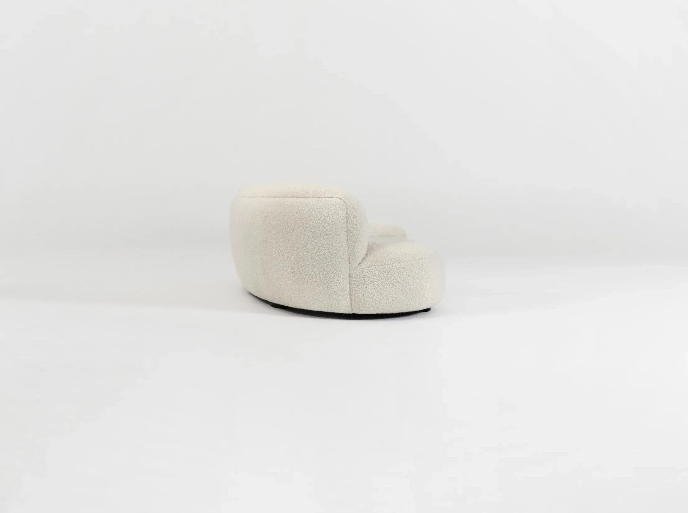 PIERRE AUGUSTIN ROSE CURVED SOFA - Image 5