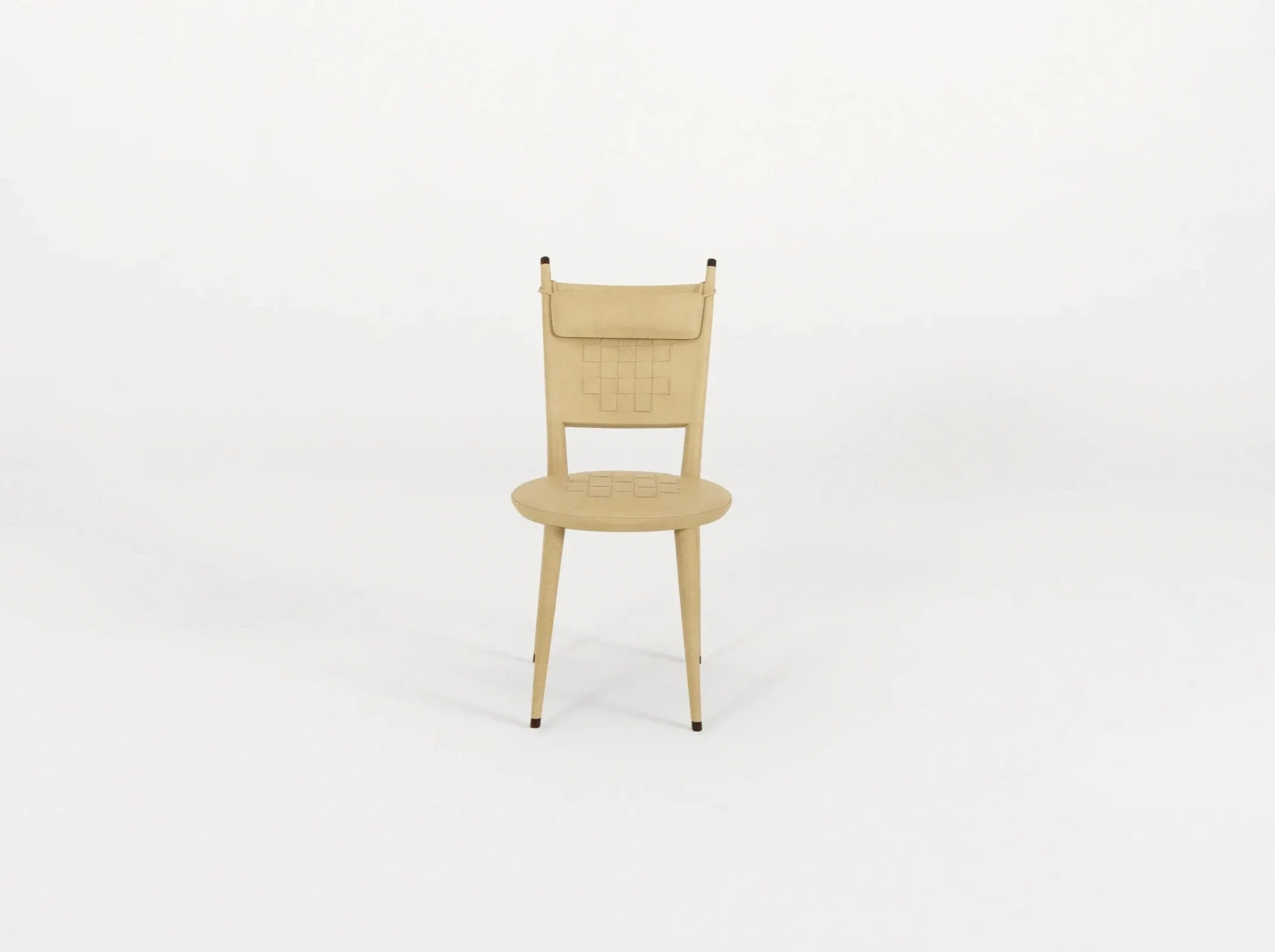 PIERRE AUGUSTIN ROSE THERSIA CHAIR L18.3" x W20.5" x H36.2" - Image 2