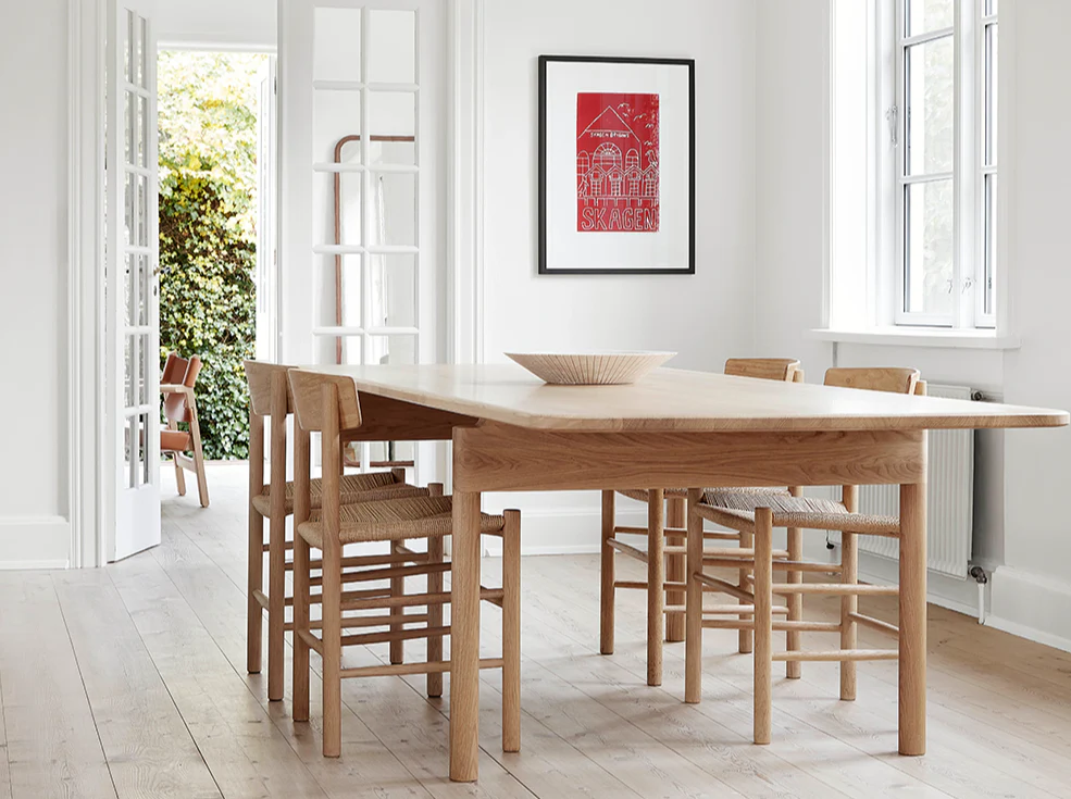 FREDERICIA CECILE MANZ POST DINING TABLE - Image 4