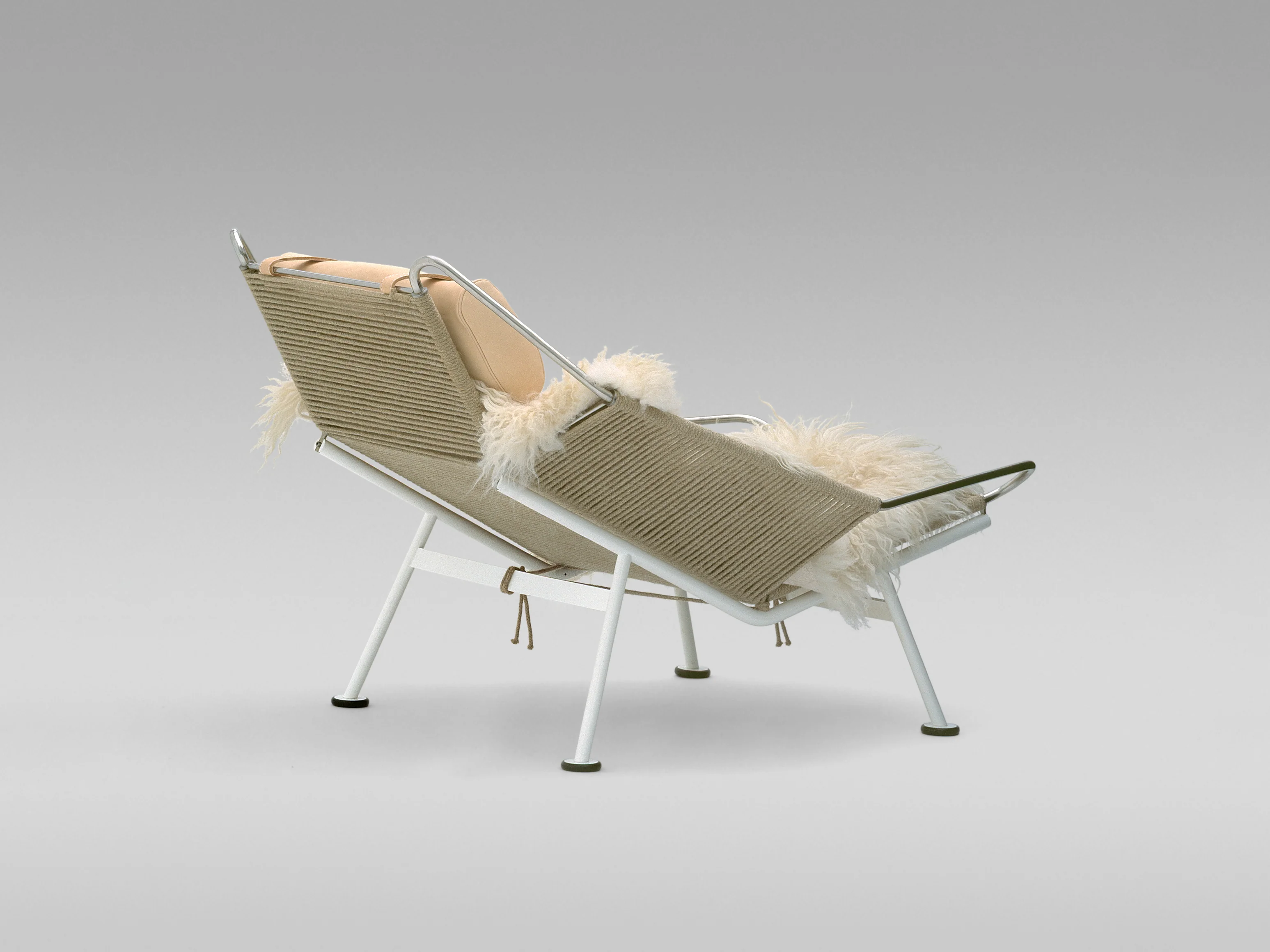 PP MOBLER HANS WEGNER PP225 FLAG HALYARD CHAIR W44.5" x D44.5" x H31.5" - Image 3