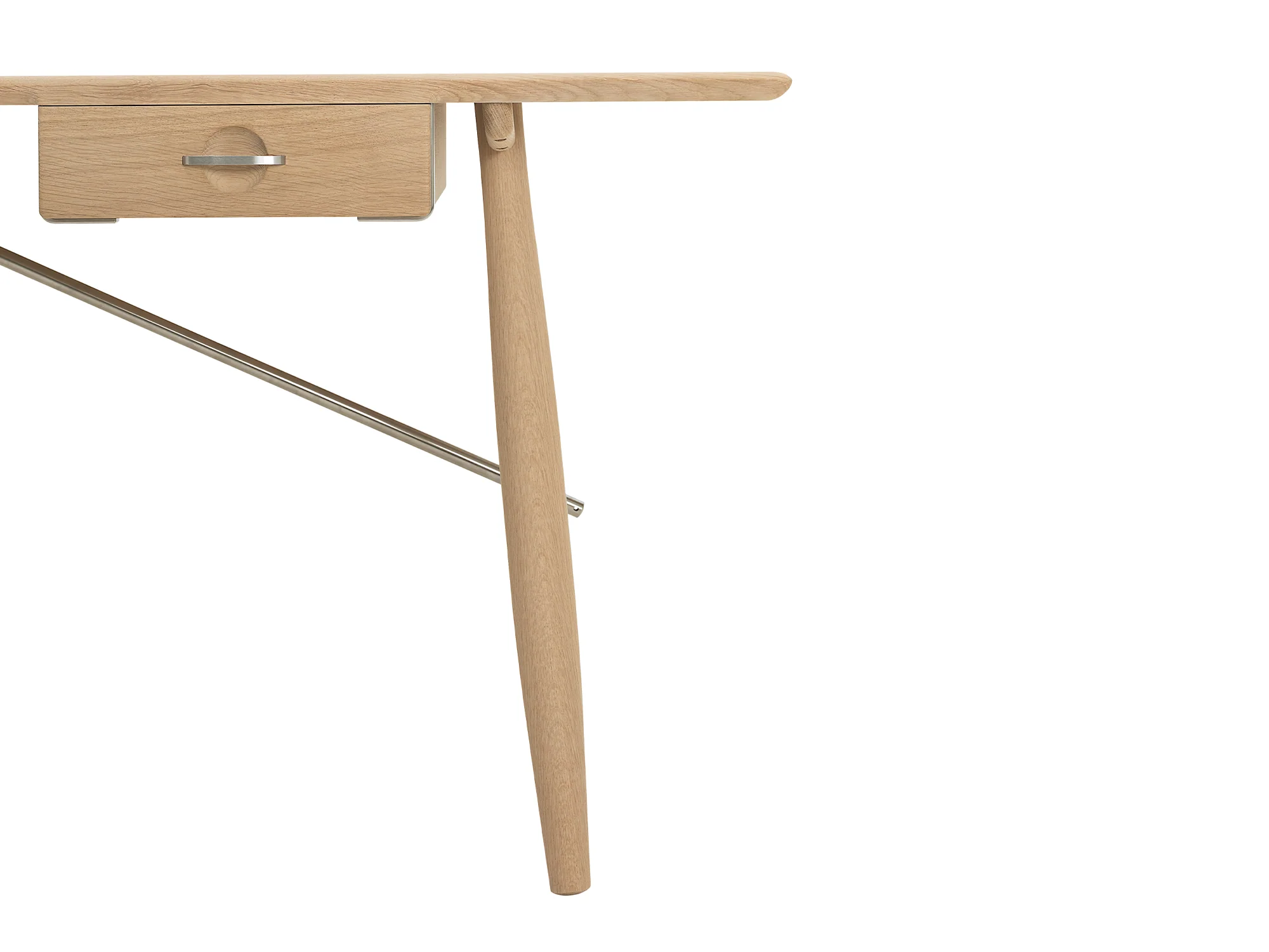 PP MOBLER HANS WEGNER PP571 ARCHITECT'S DESK OAK - Image 3