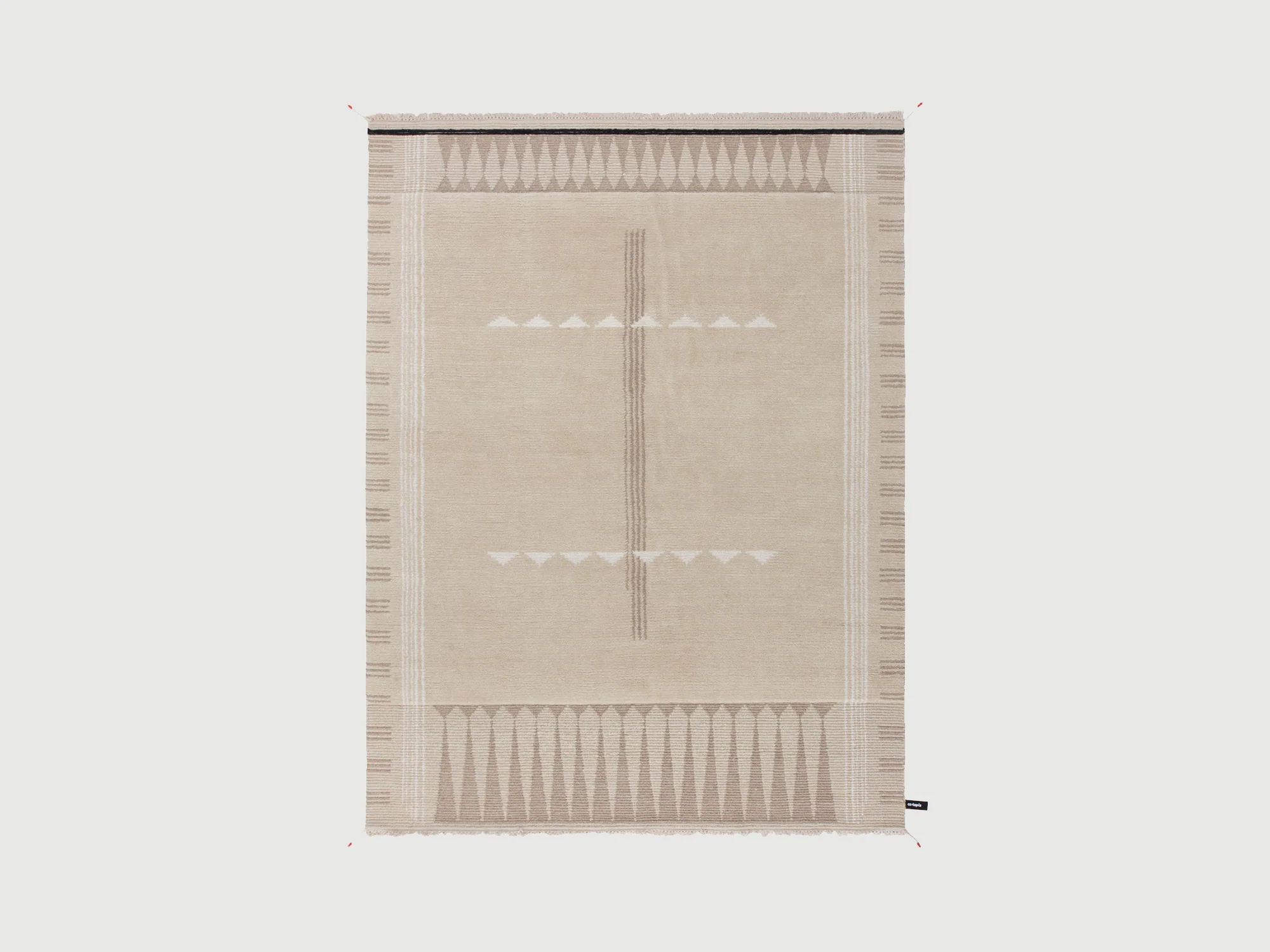 CC-TAPIS PRIMITIVE WEAVE 1 7'5" x 9'8" - Image 2