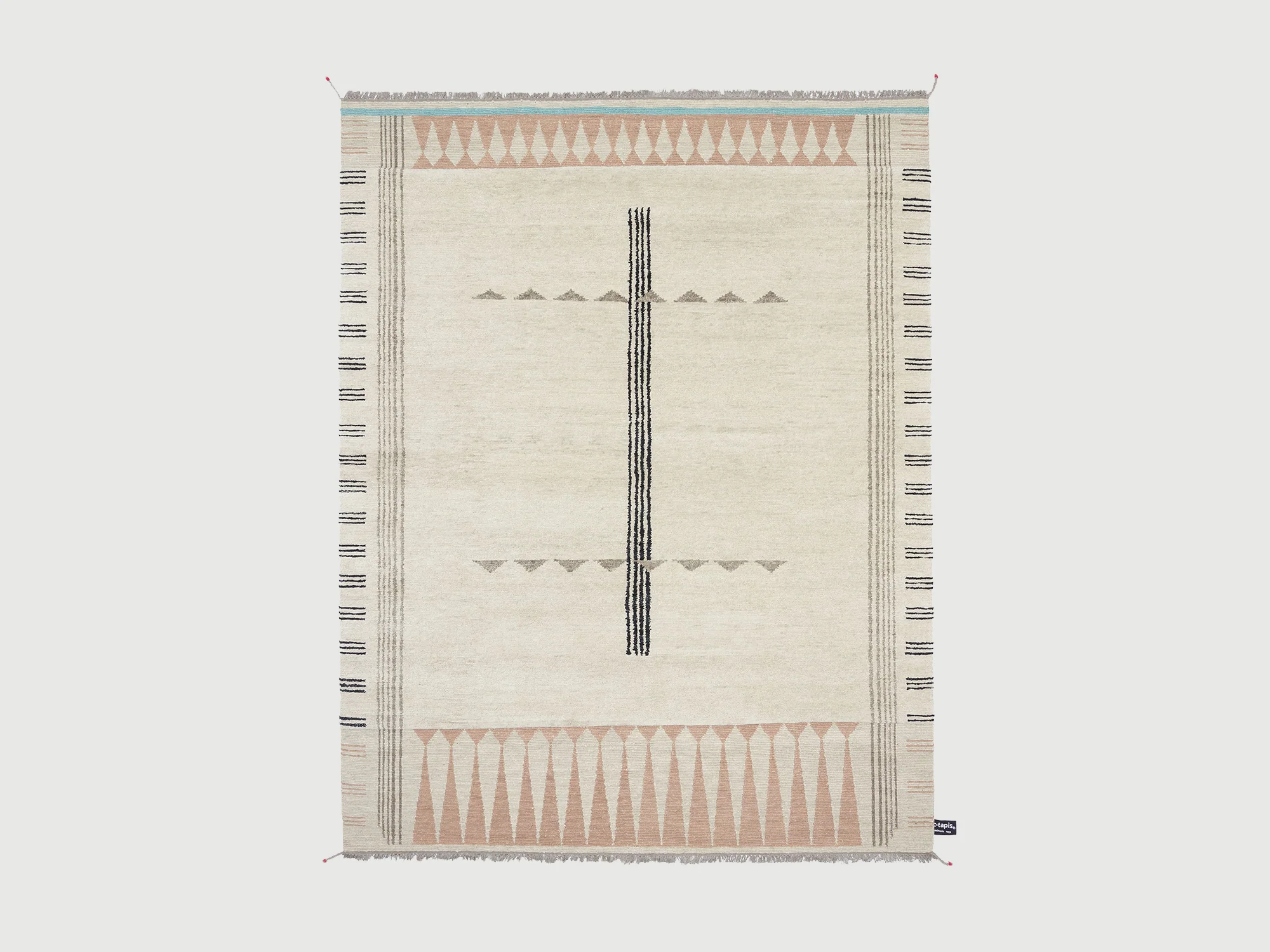 CC-TAPIS PRIMITIVE WEAVE 1 7'5" x 9'8" - Image 4