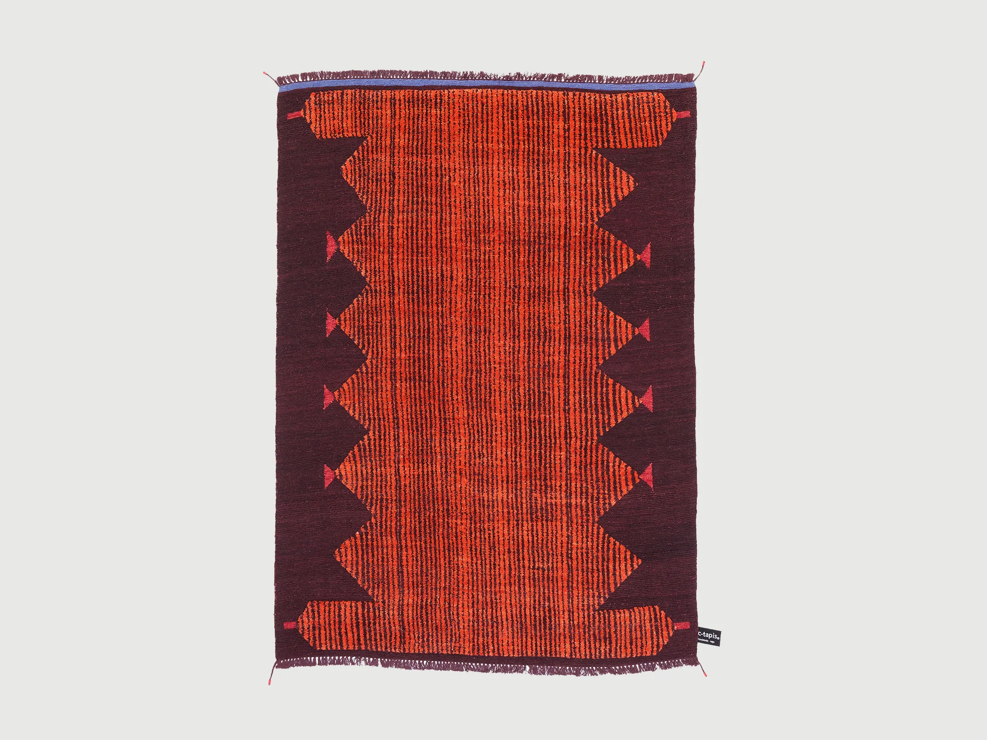 CC-TAPIS PRIMITIVE WEAVE 4 RUG 7'5" x 9'8" - Image 4
