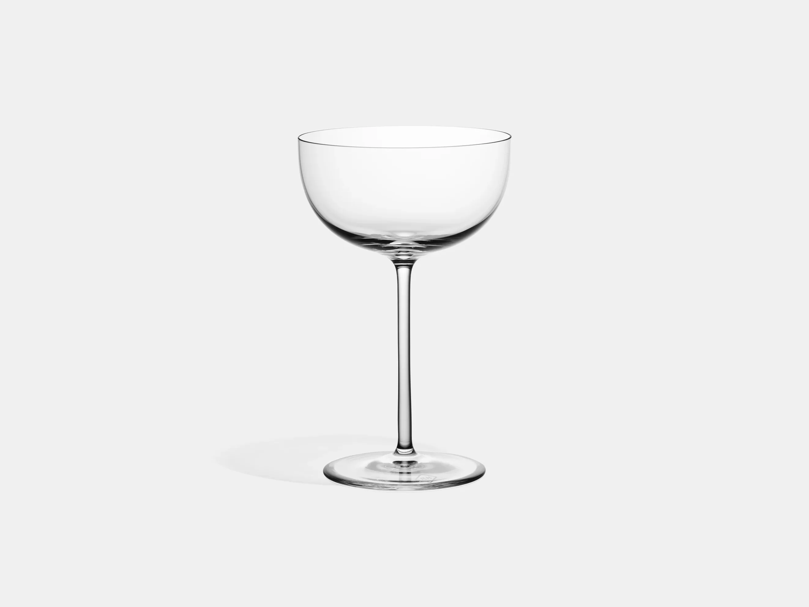 RICHARD BRENDON COUPE GLASS set of 2 H7.1" x Ø3.9"