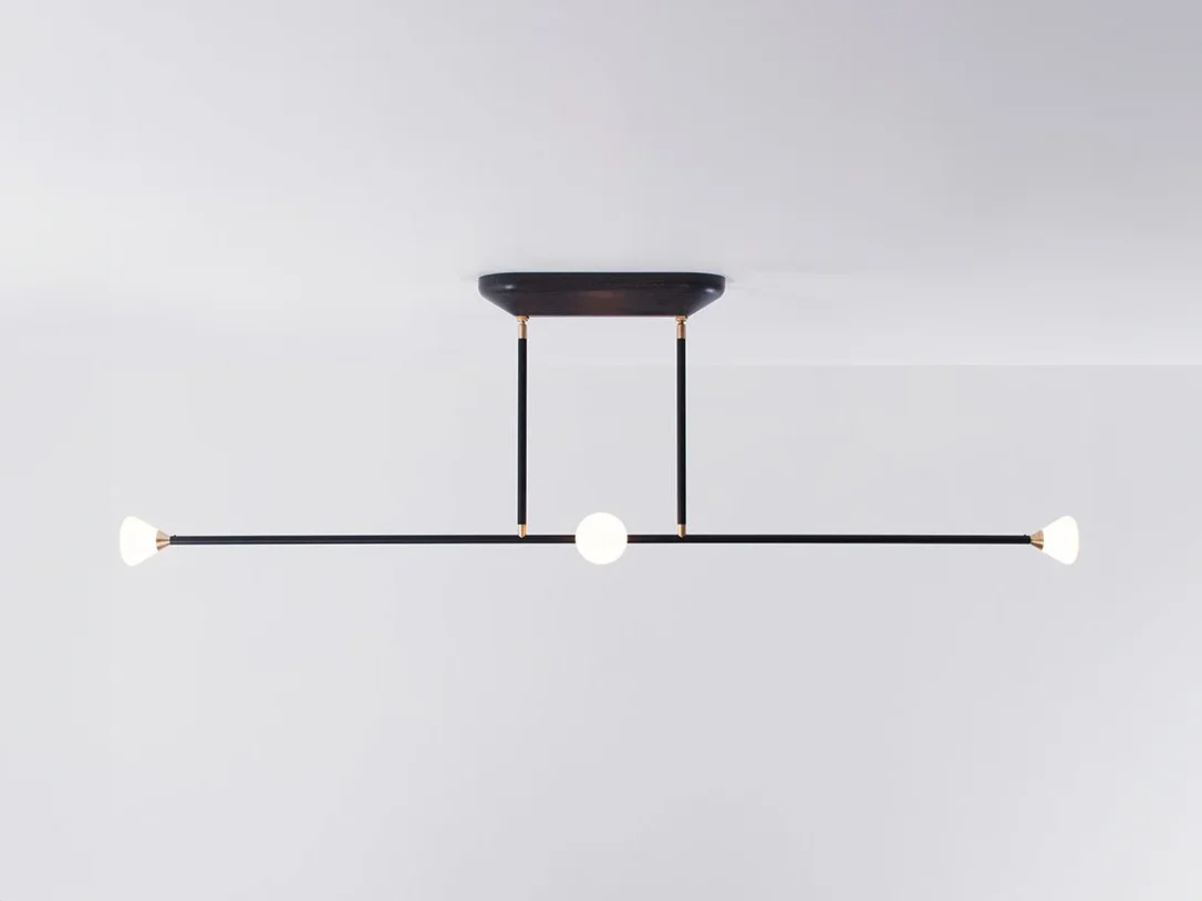 ROLL & HILL APOLLO CHANDELIER / 4 L53" x D6" x H40" - Image 2